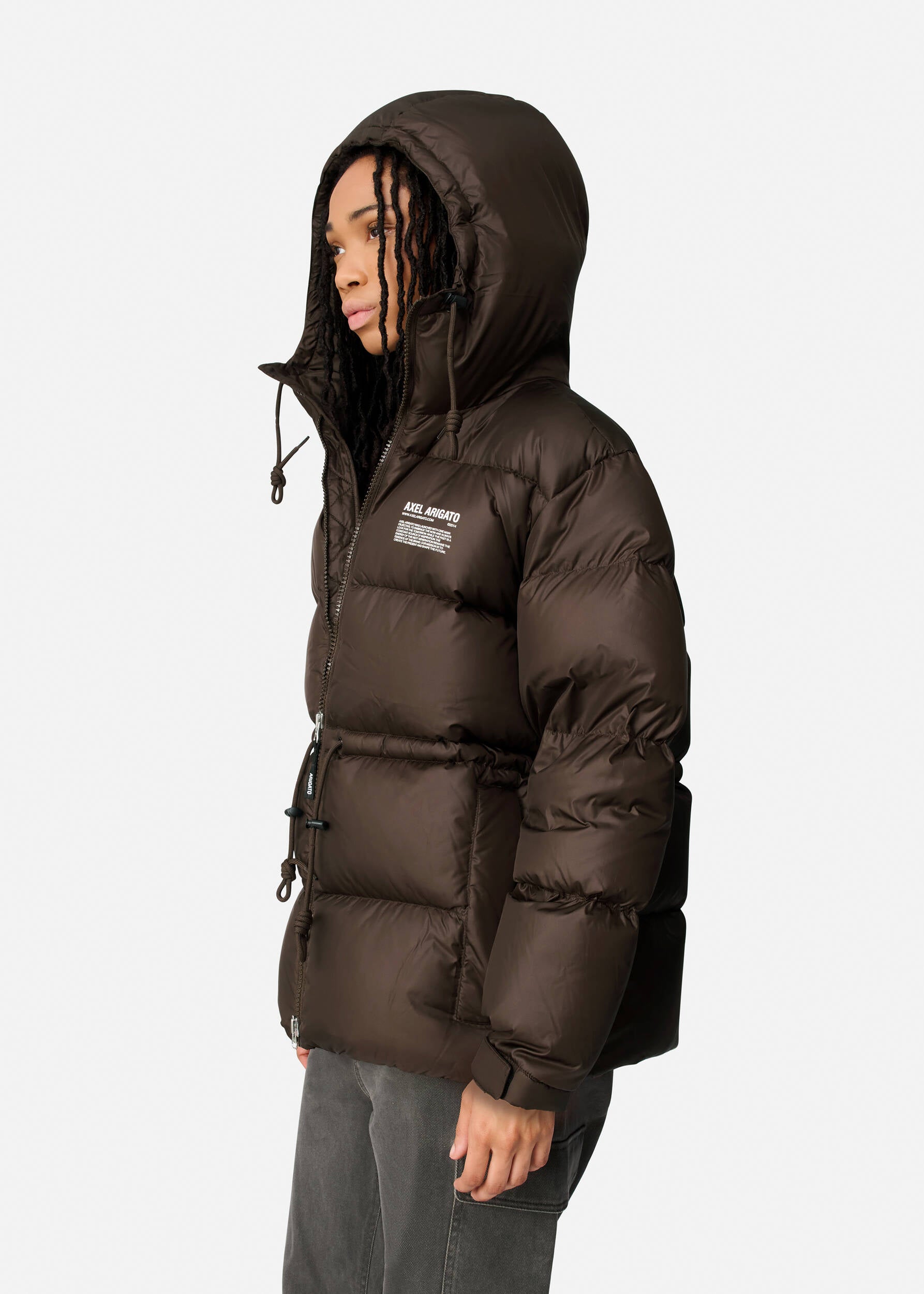Rhode Down Jacket - Dark Brown