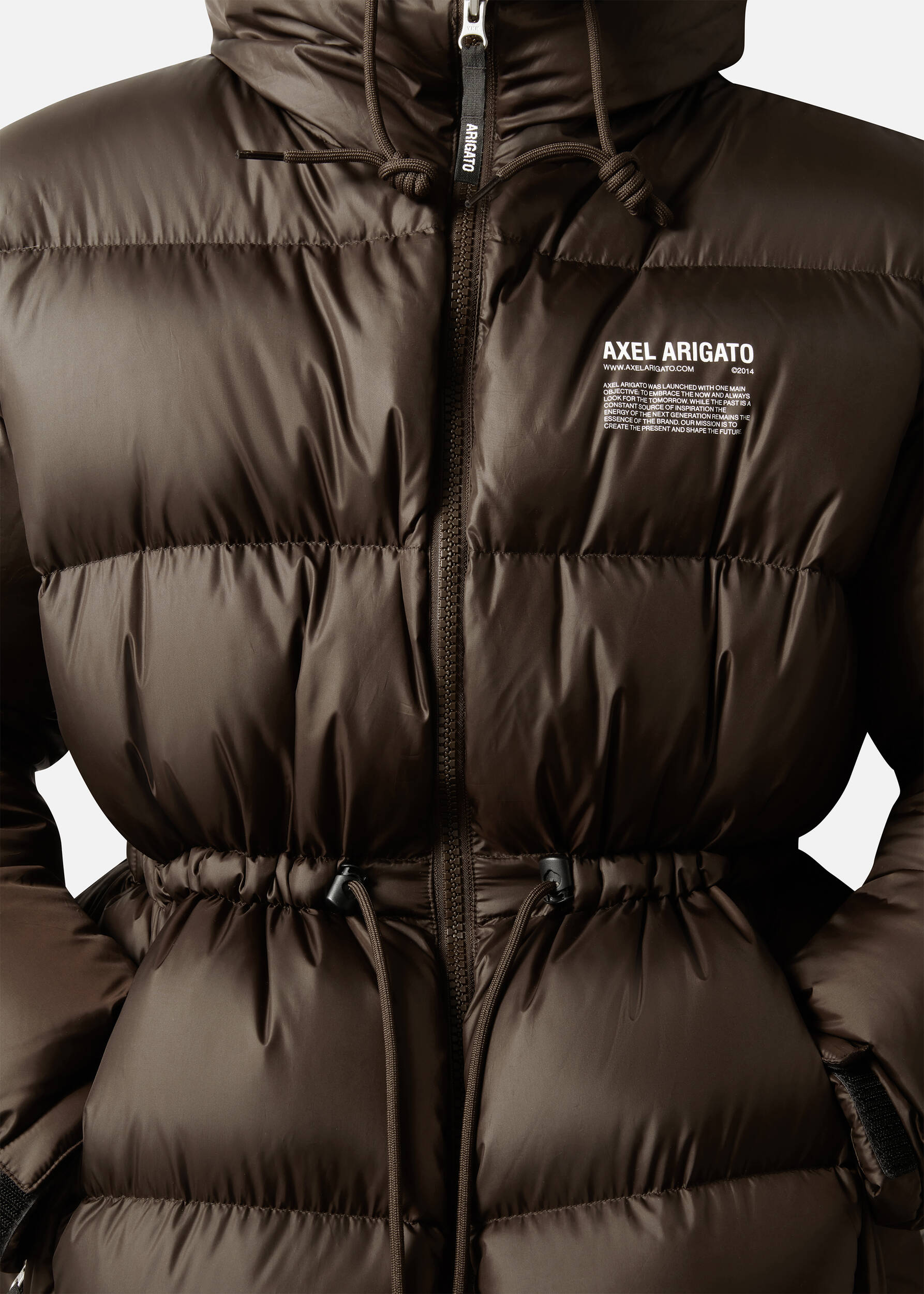 Rhode Down Jacket - Dark Brown