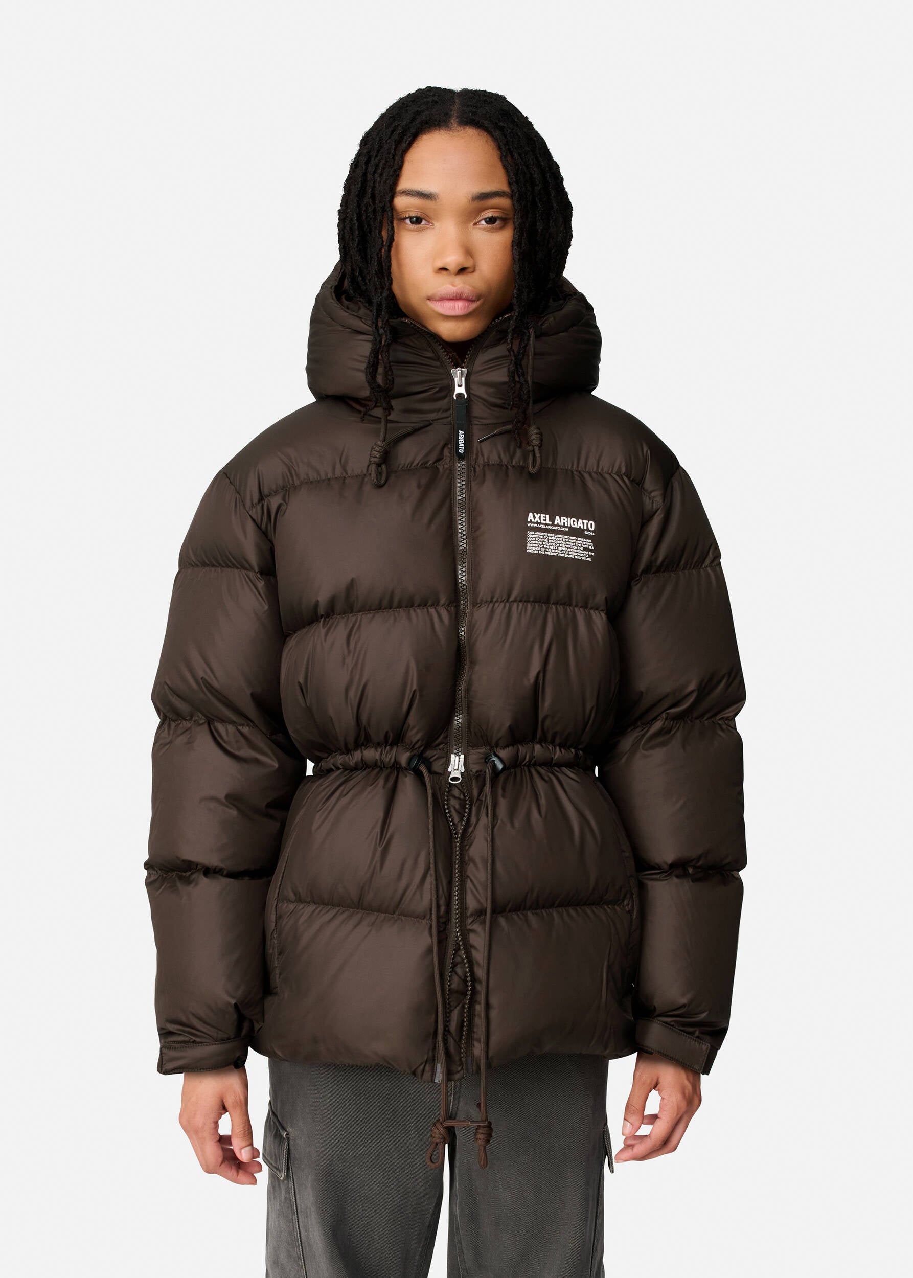 Rhode Down Jacket - Dark Brown