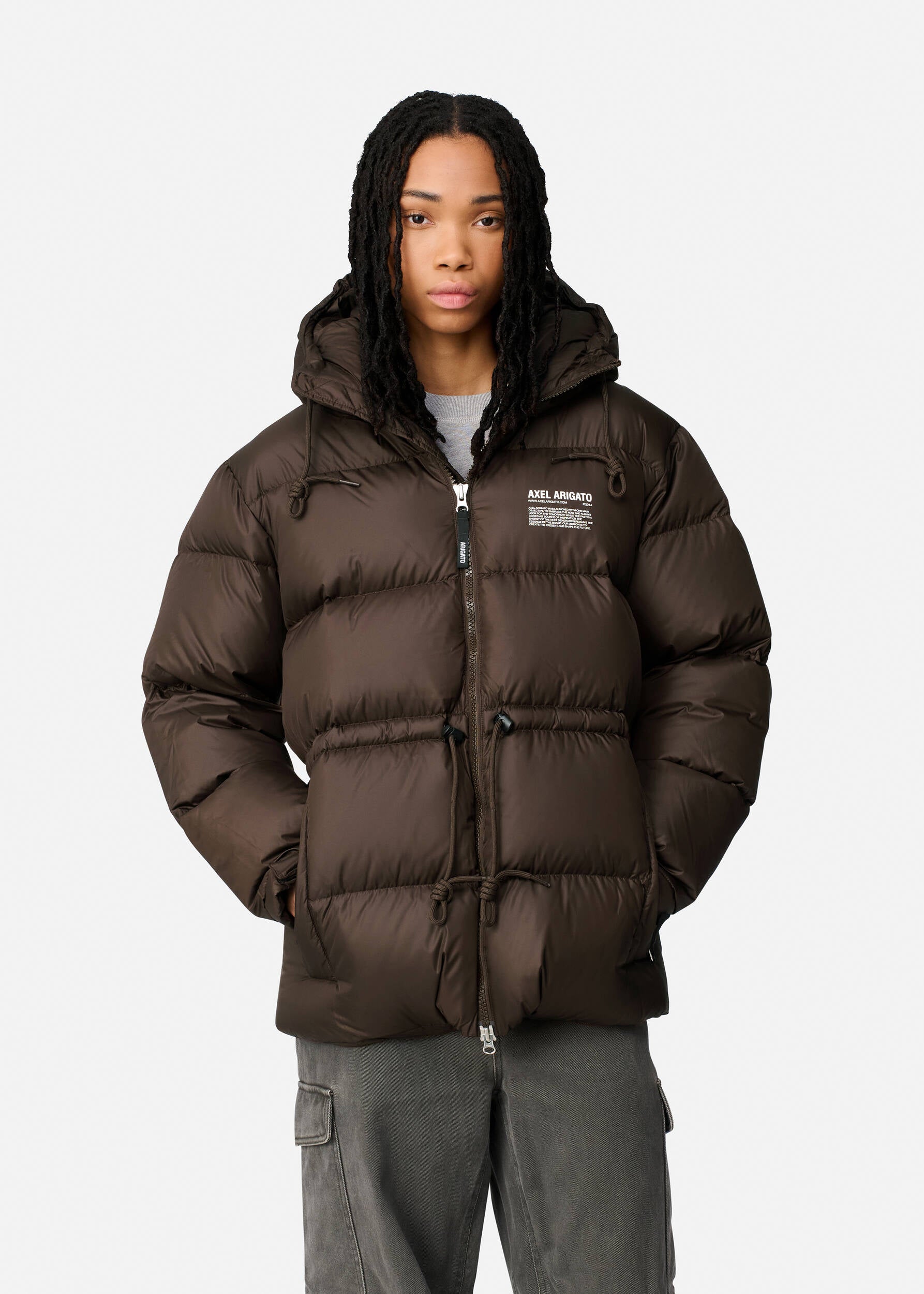 Rhode Down Jacket - Dark Brown
