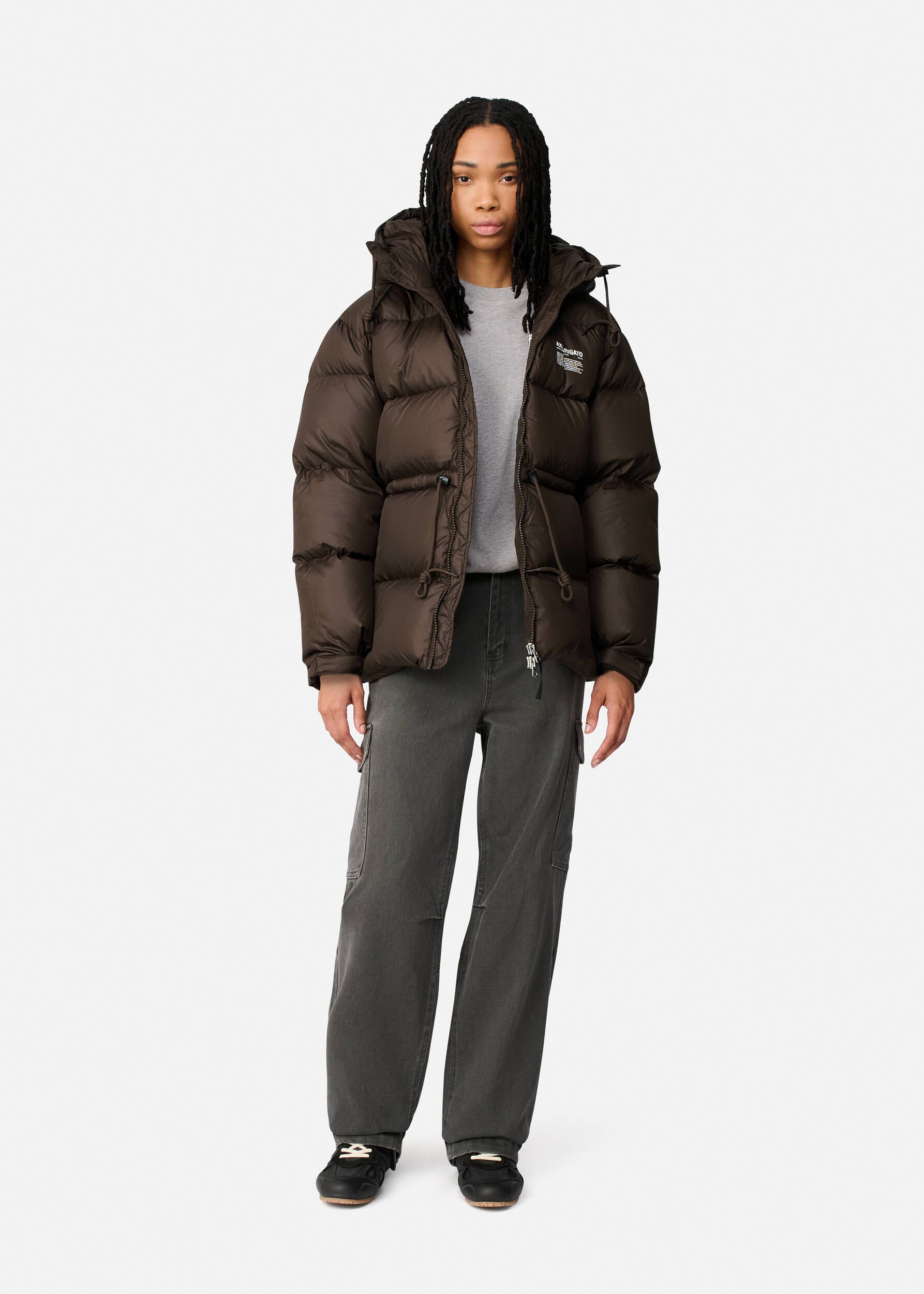 Rhode Down Jacket - Dark Brown