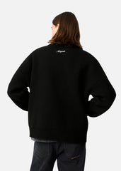 Core Zip-Up Sweater - Black