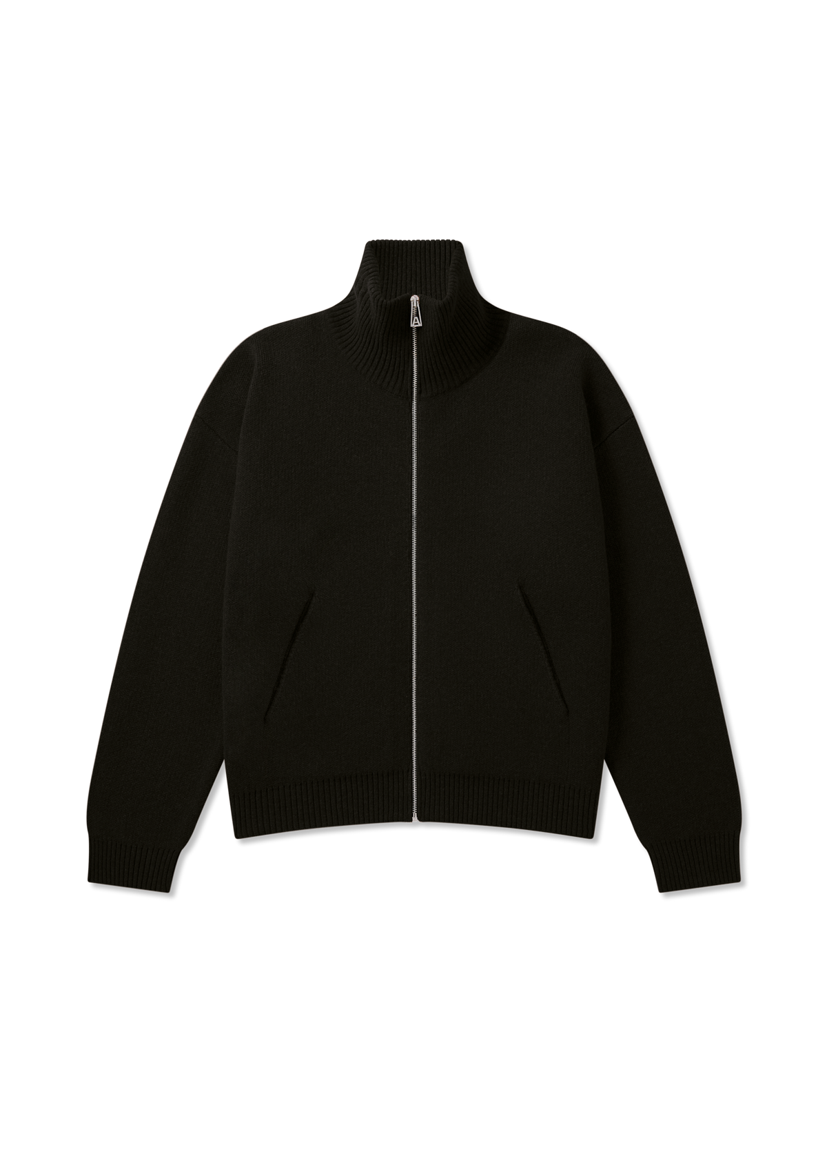 Core Zip-Up Sweater - Black