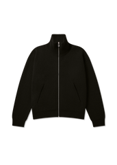 Core Zip-Up Sweater - Black