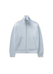 Core Zip-Up Sweater - Light Blue