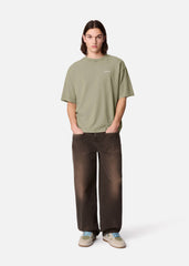 Honor Washed T-Shirt - Olive Green