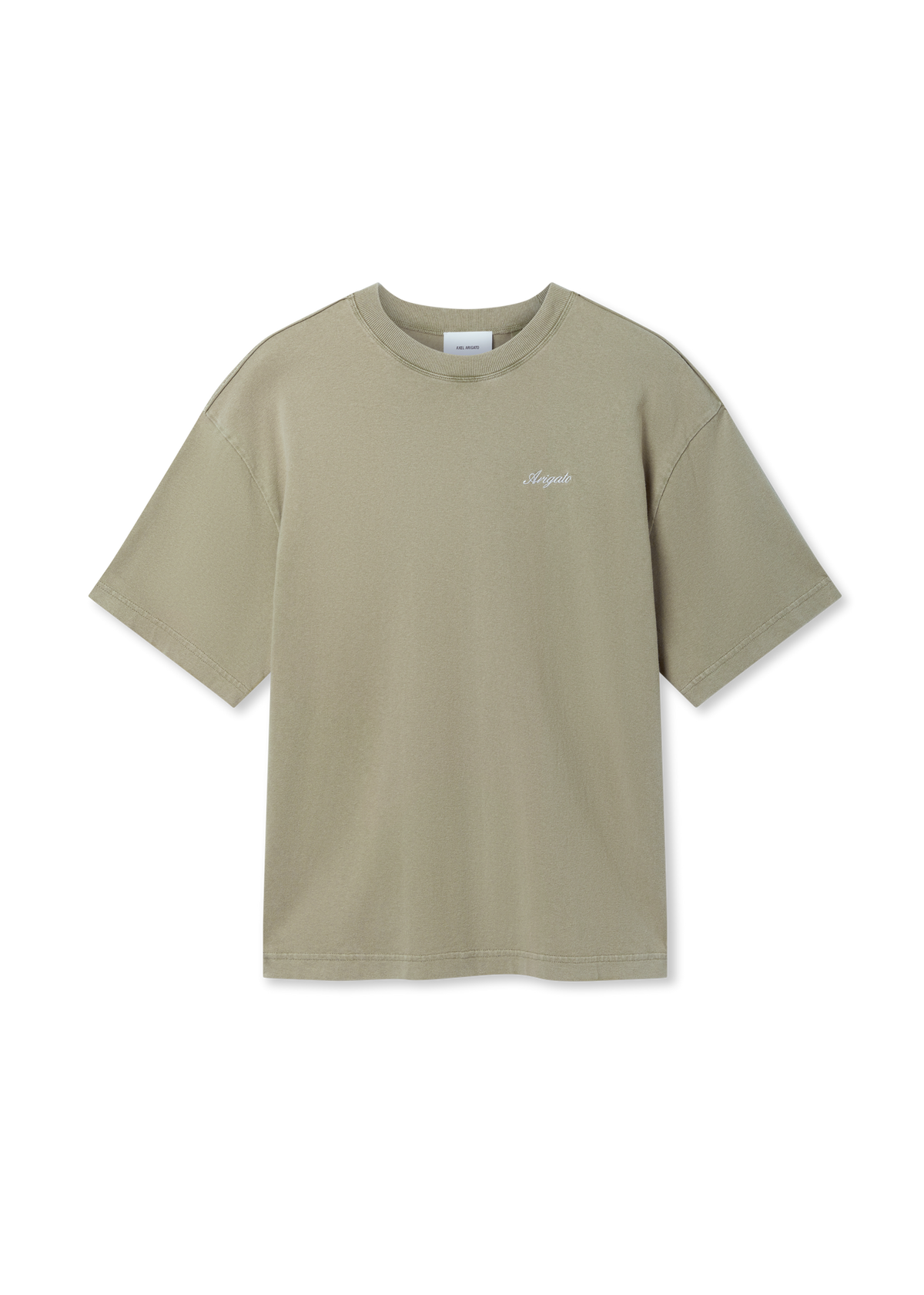 Honor Washed T-Shirt - Olive Green