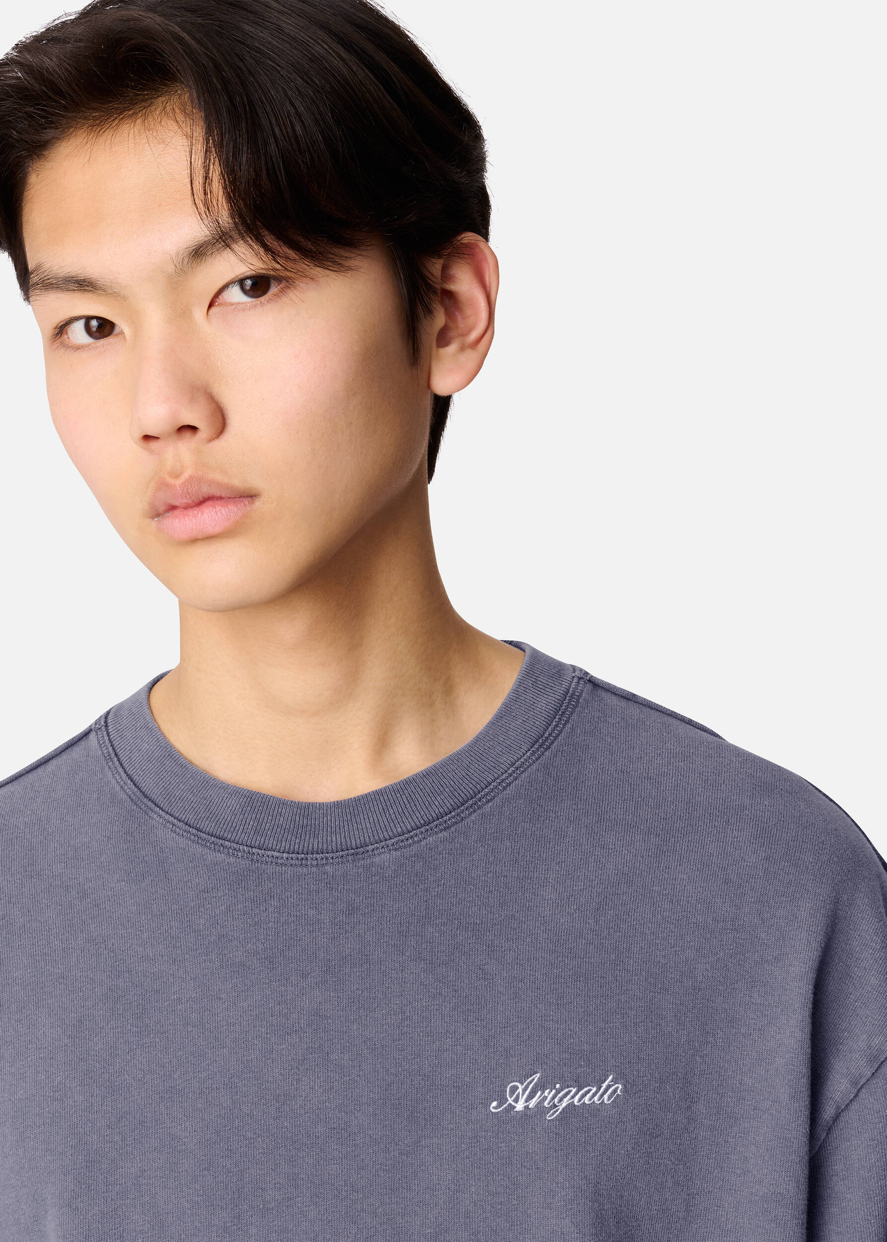 Honor Washed T-Shirt - Smoke Grey