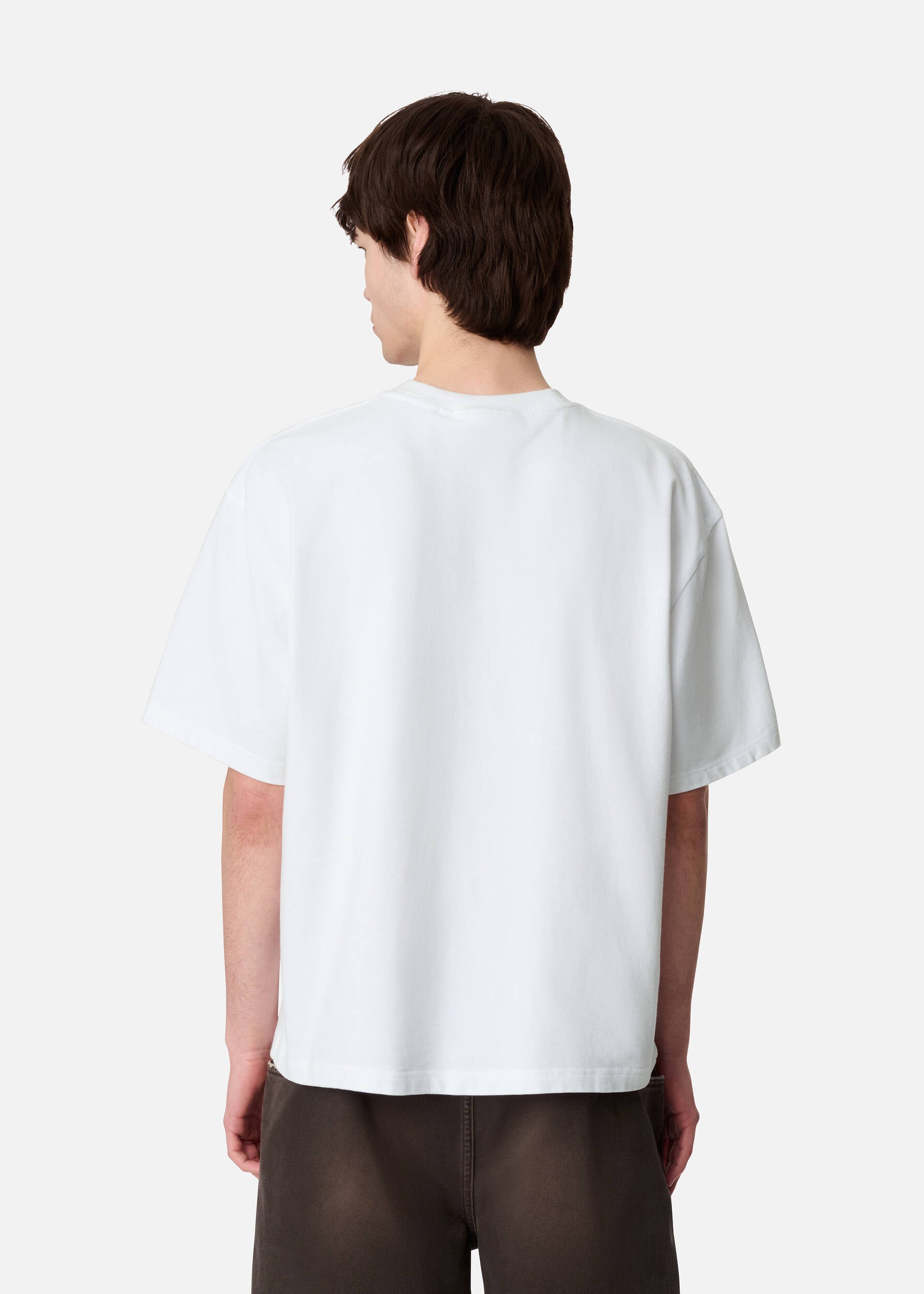 Distort Washed T-Shirt - White