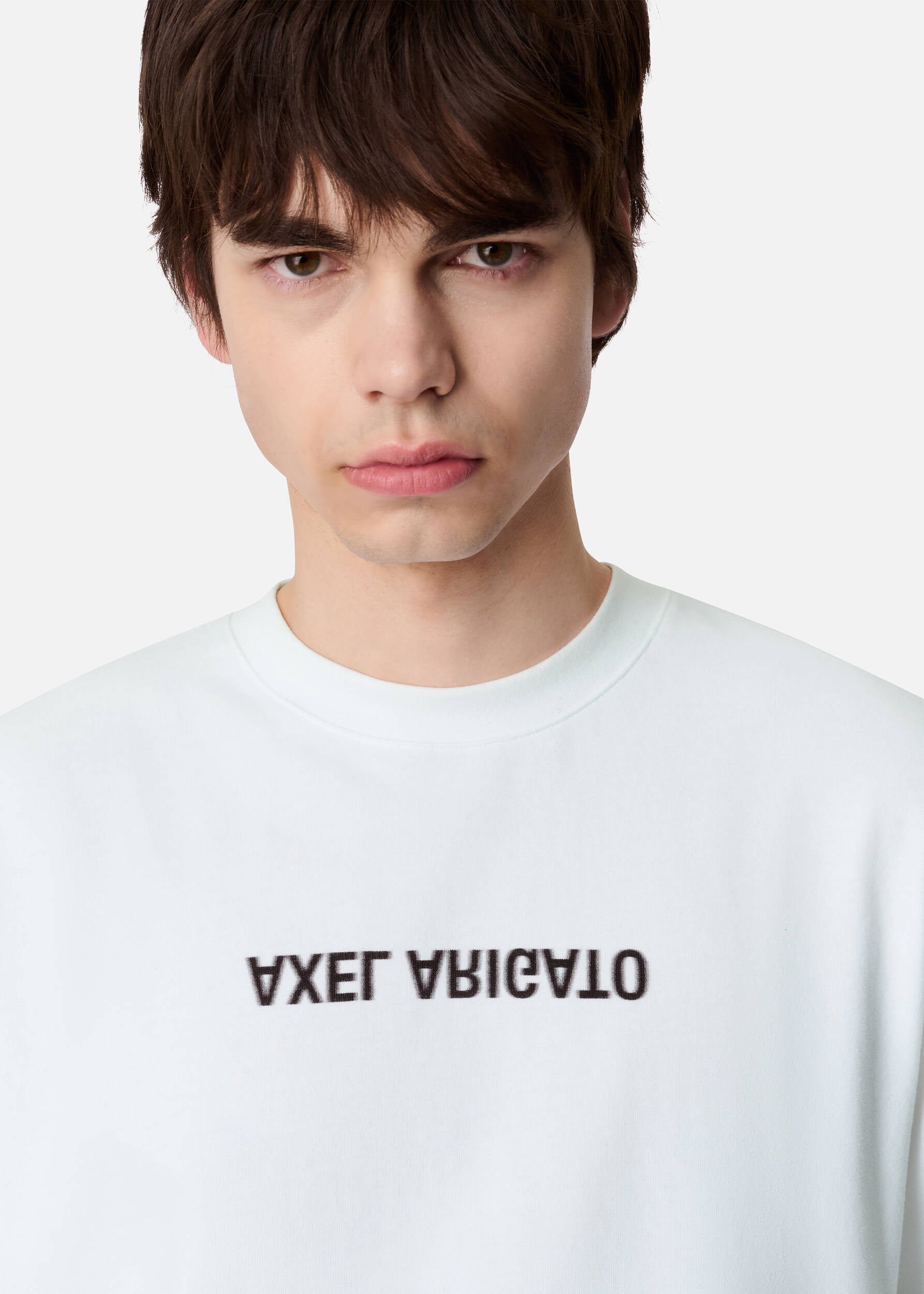 Distort Washed T-Shirt - White