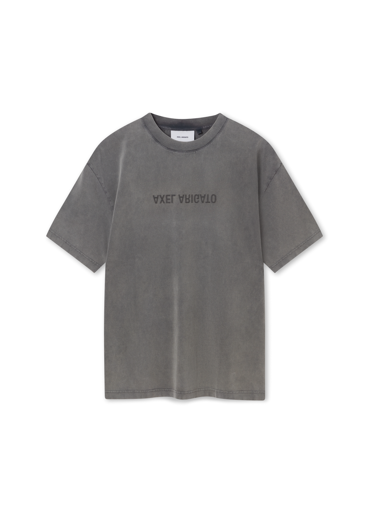 Distort Washed T-Shirt - Steel Grey