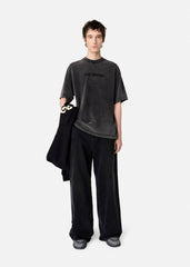 Distort Washed T-Shirt - Black