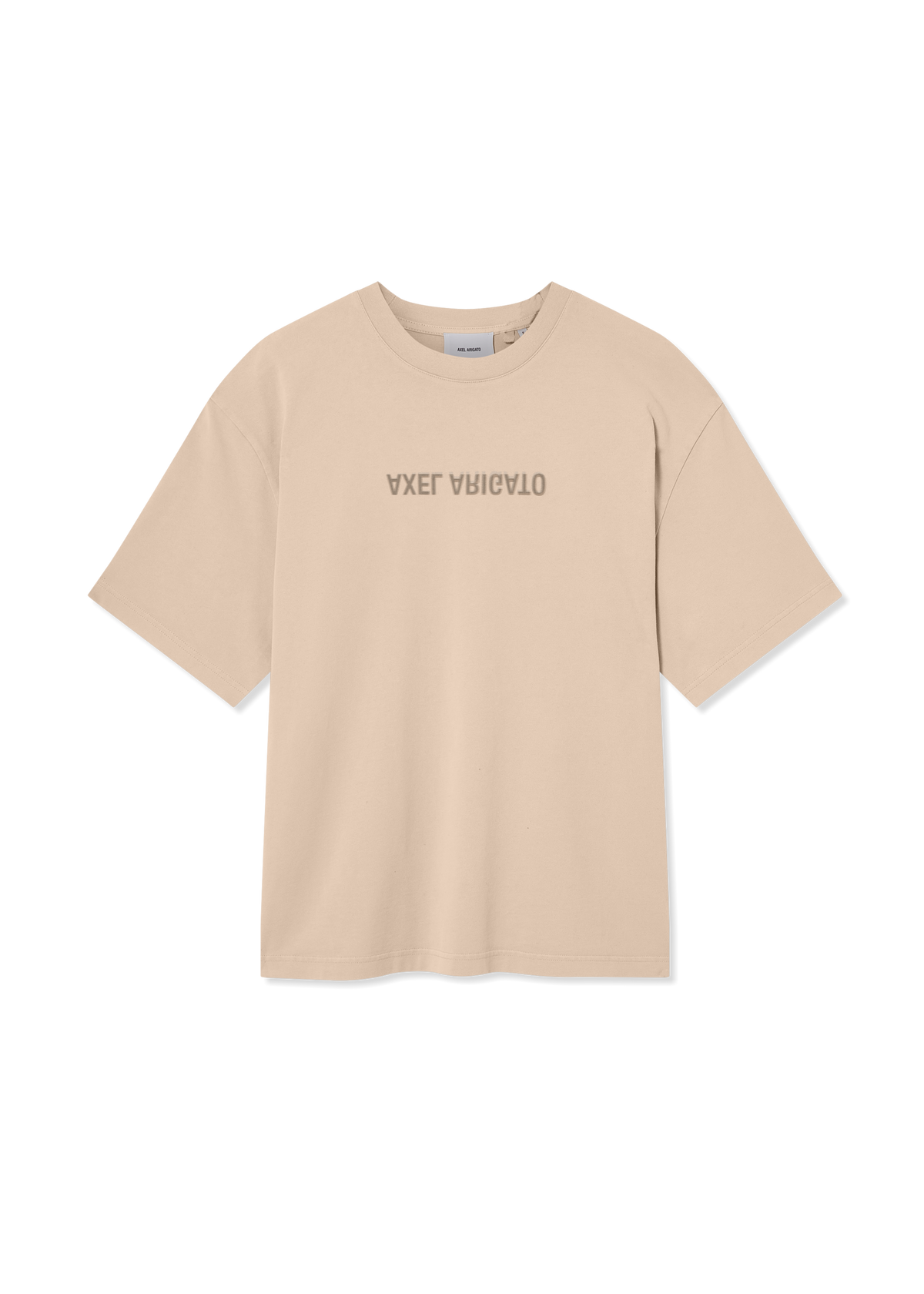 Distort Washed T-Shirt - Dark Beige