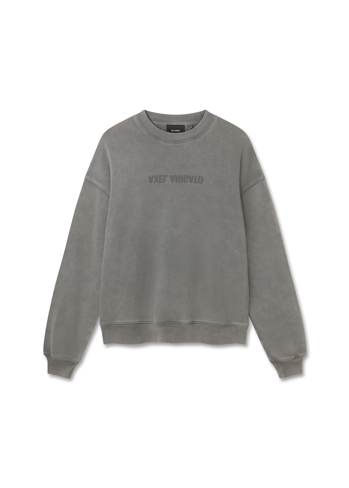 Distort Washed Sweatshirt - Steel Grey