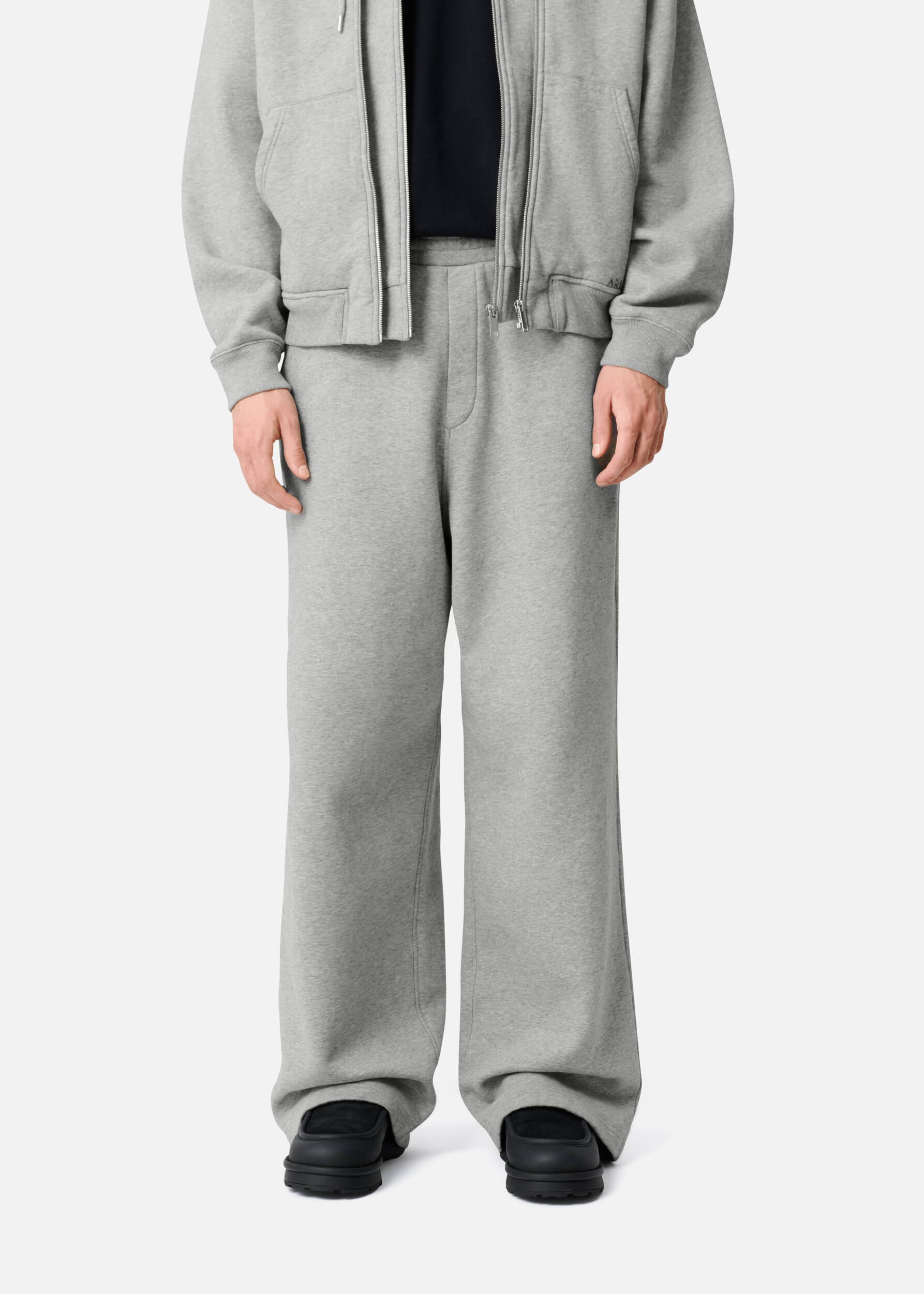 Trey Track Pants - Grey Melange
