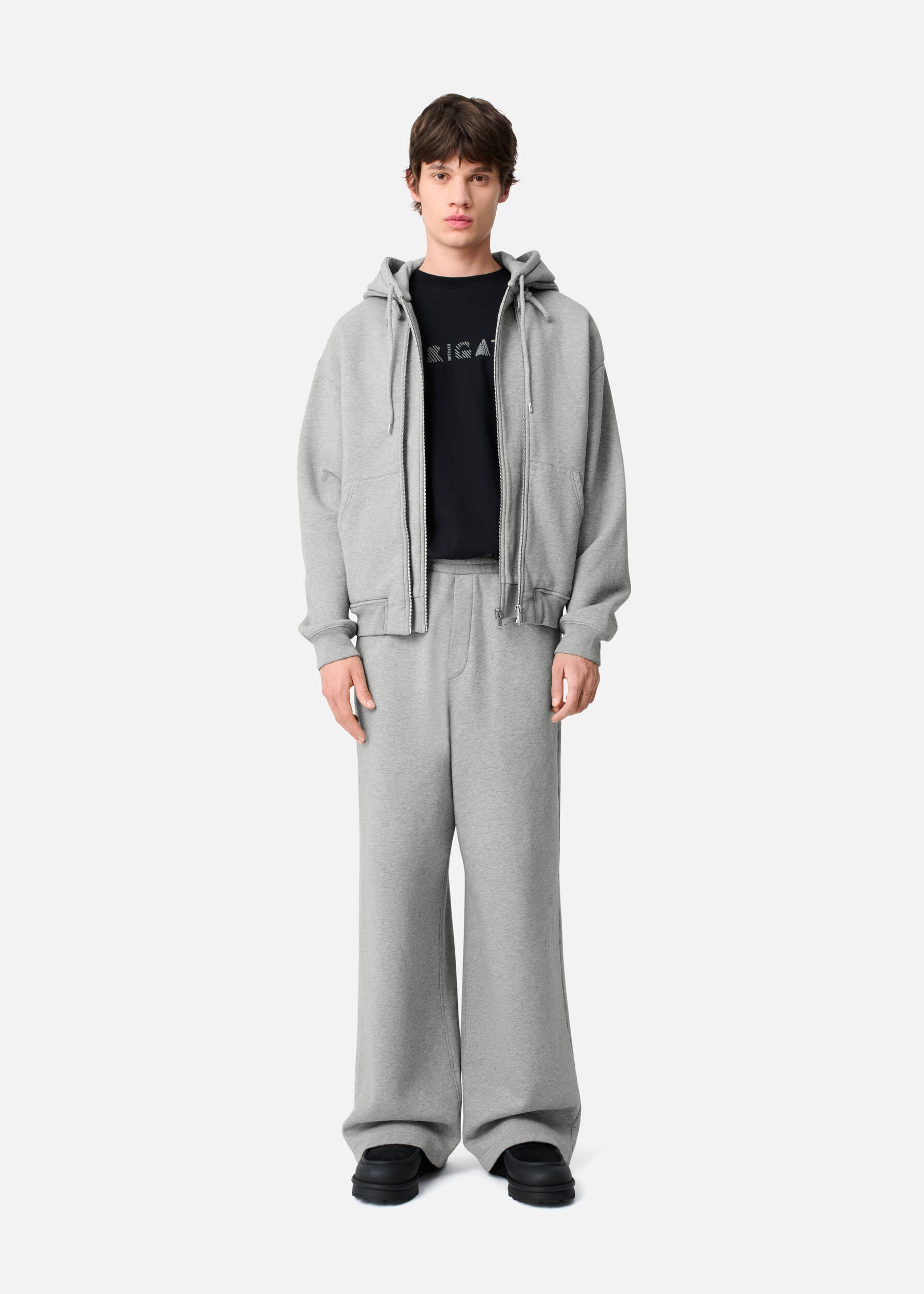 Trey Track Pants - Grey Melange