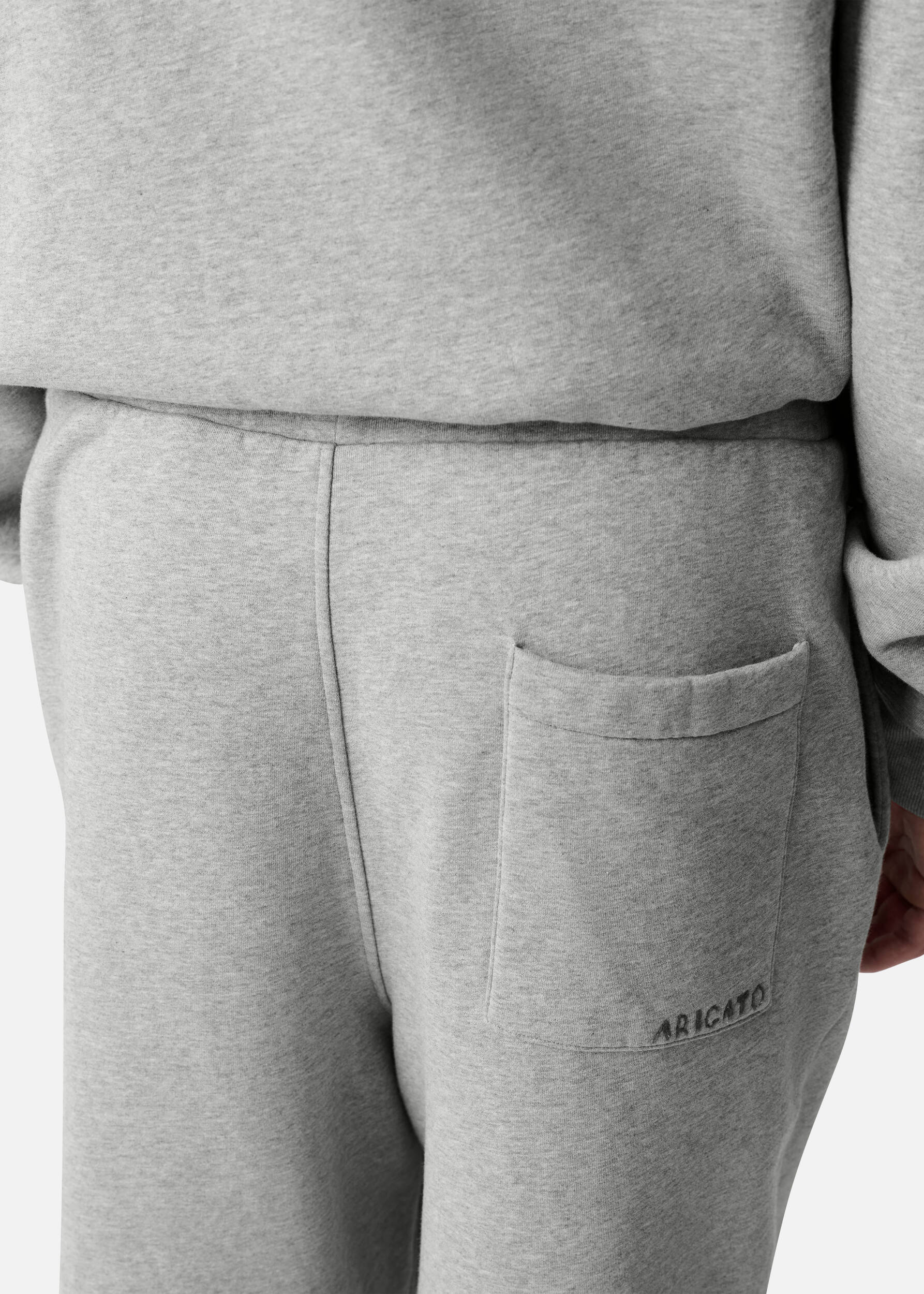 Trey Track Pants - Grey Melange