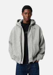 Trey Mélange Hoodie - Grey Melange