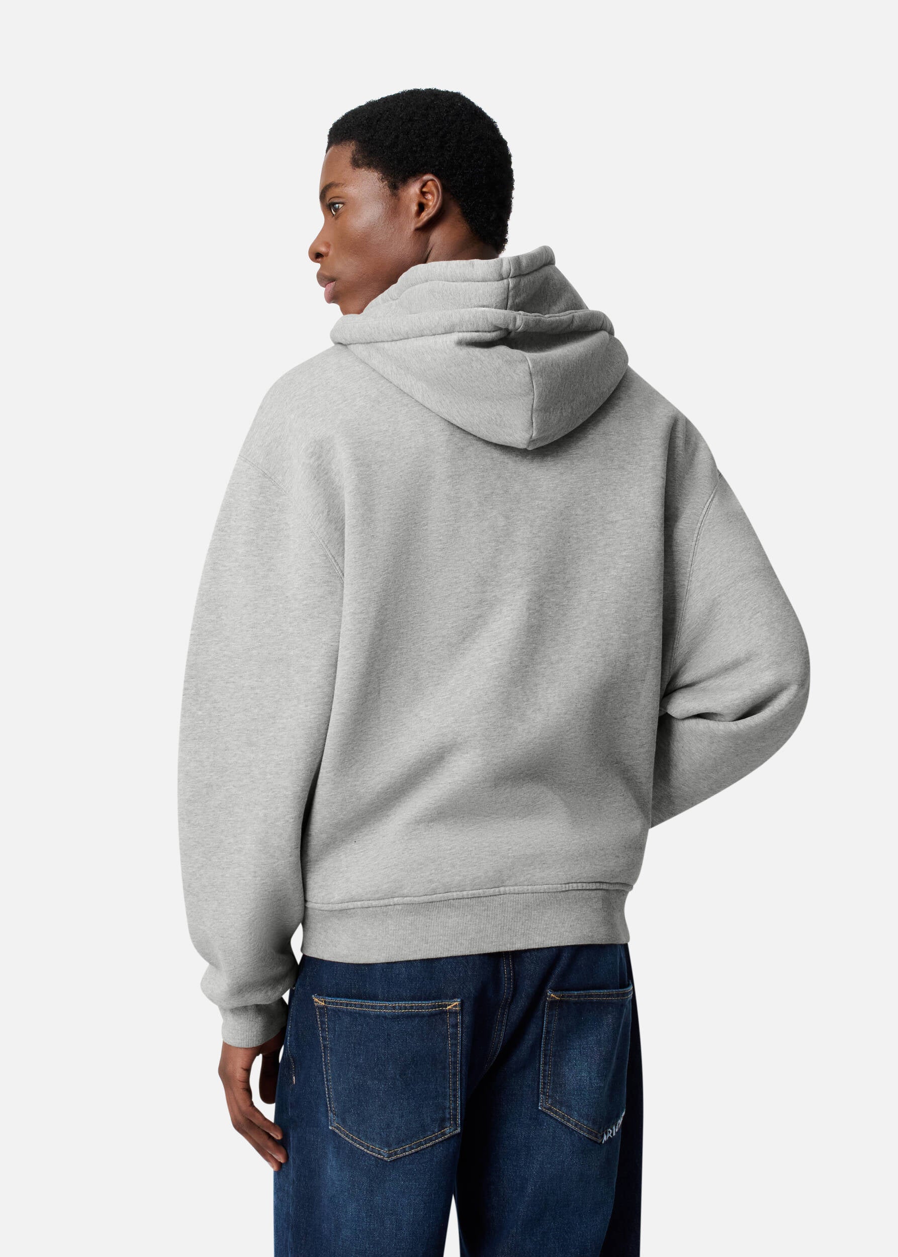 Trey Mélange Hoodie - Grey Melange