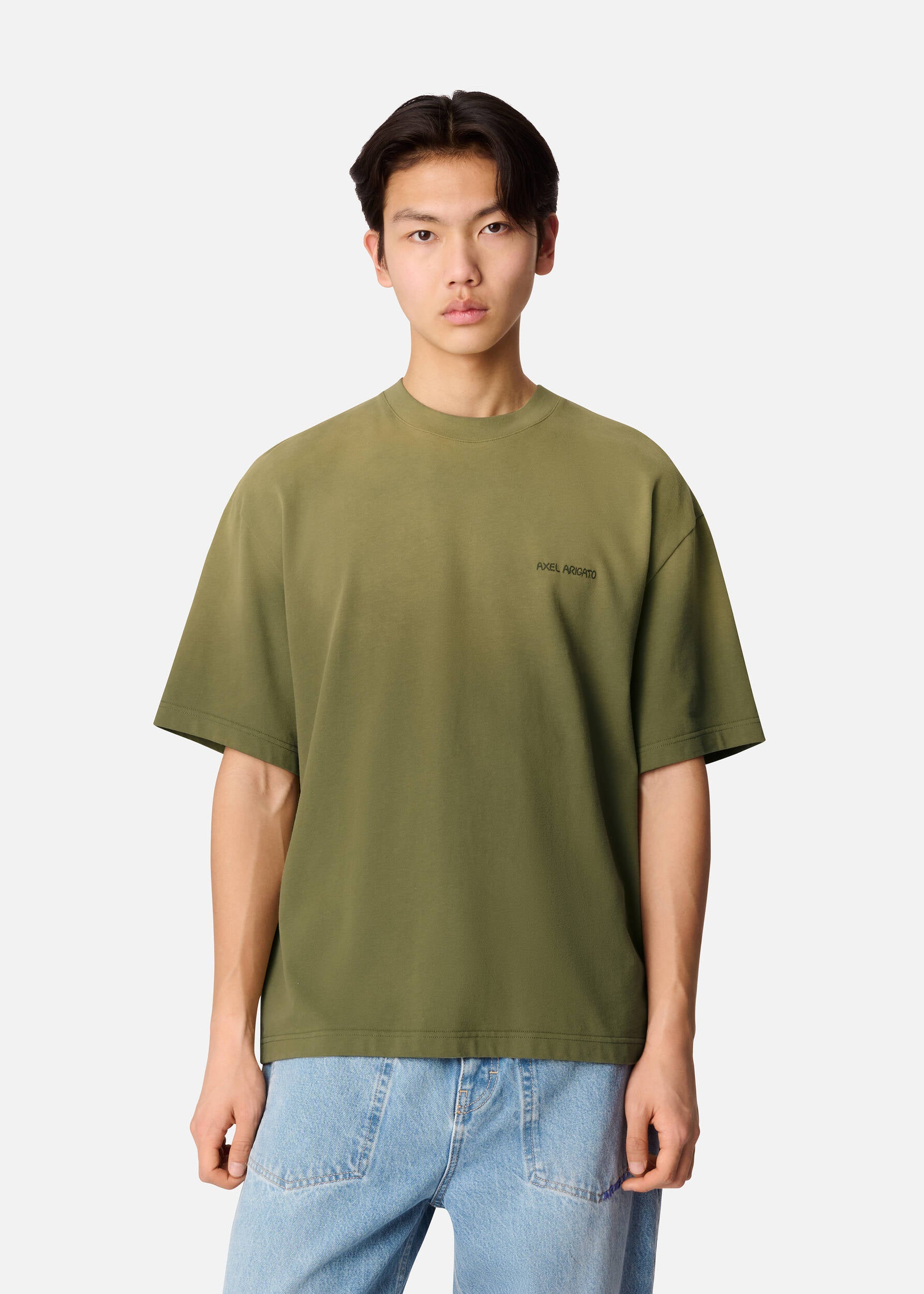 Gradient T-Shirt - Olive Green