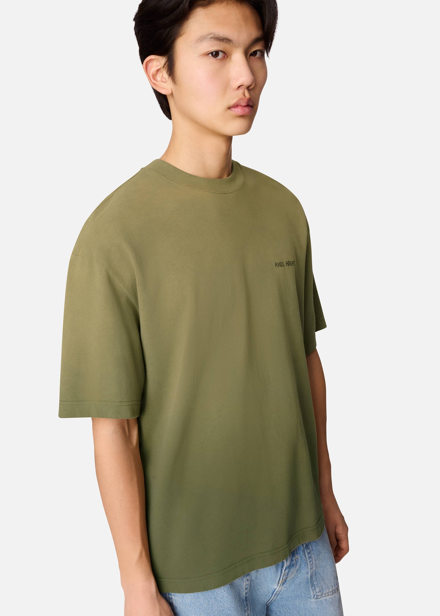 Gradient T-Shirt - Olive Green