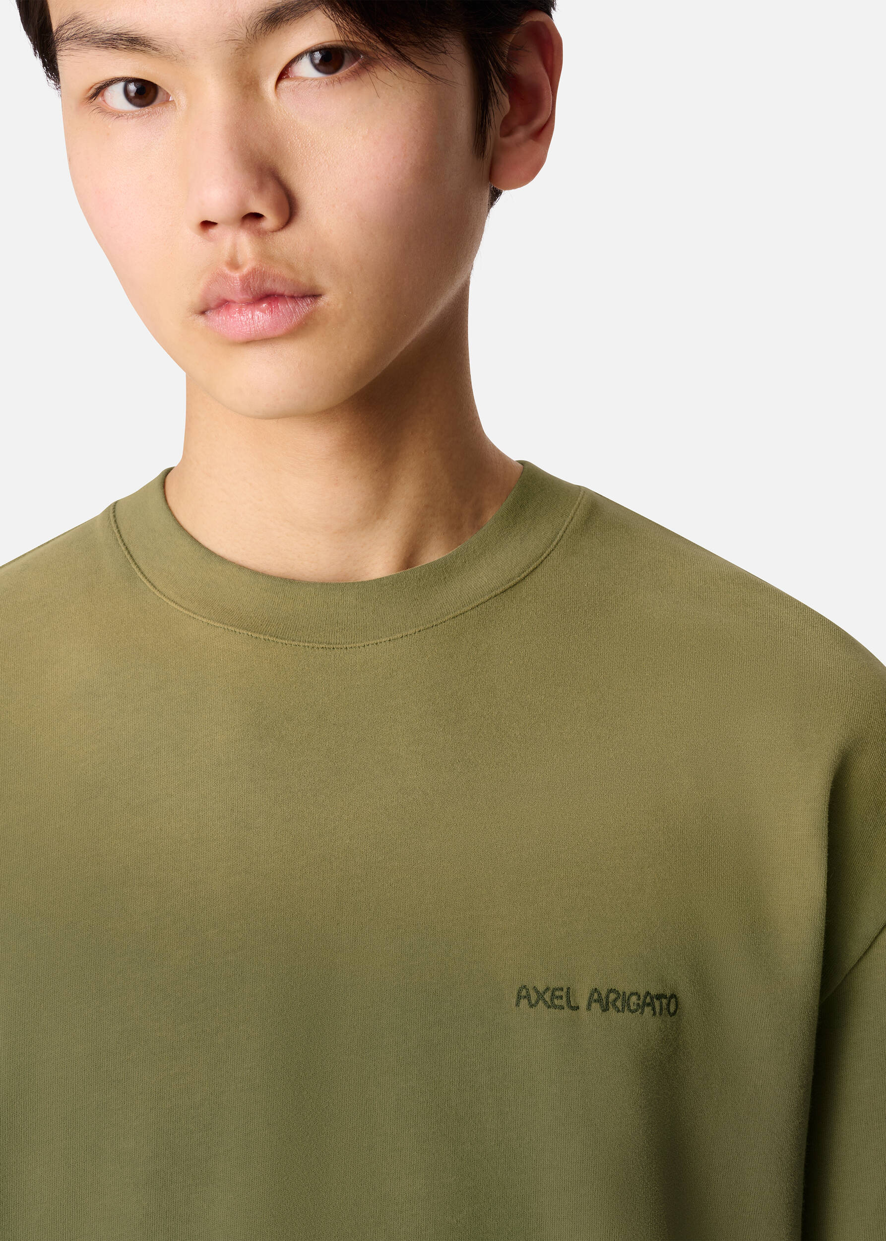 Gradient T-Shirt - Olive Green