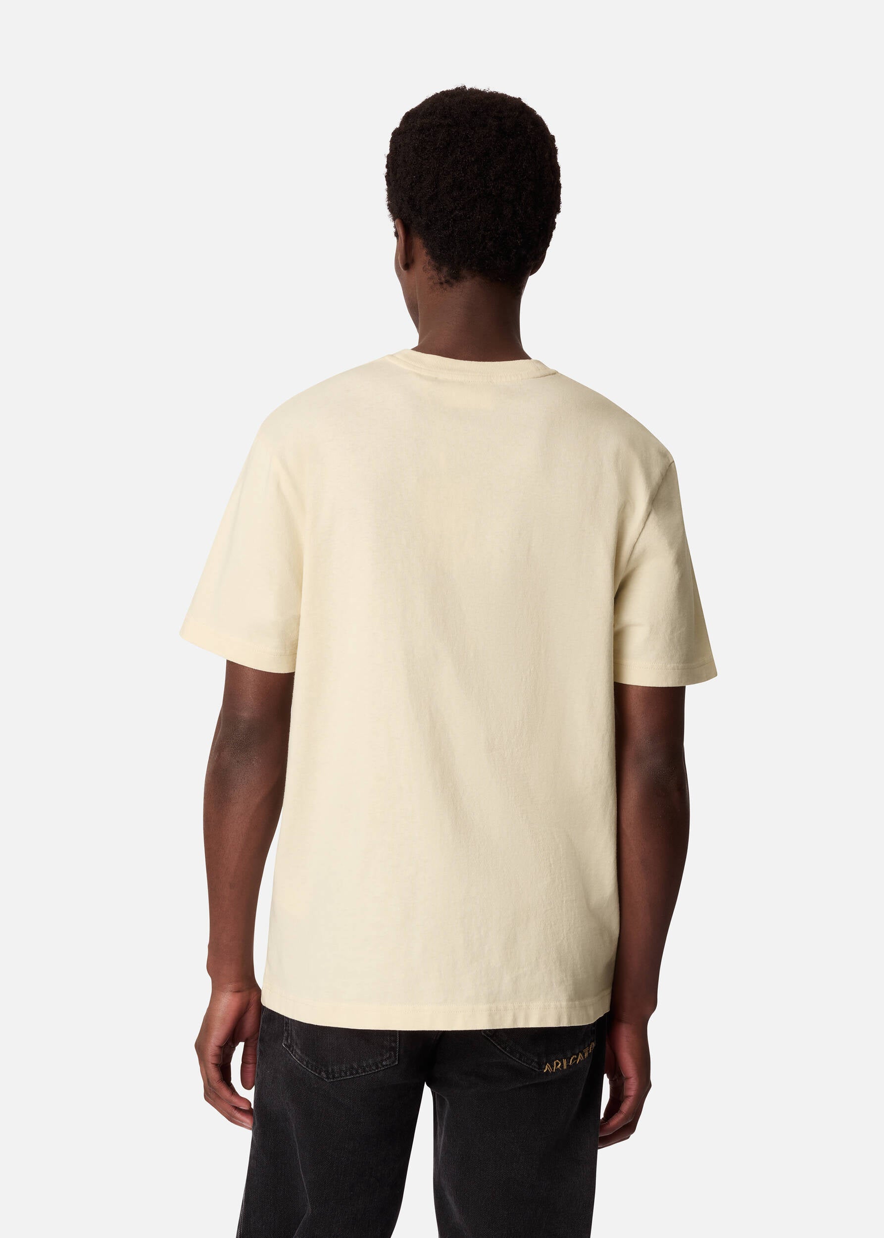 Micro Bee Bird T-Shirt - Pale Beige