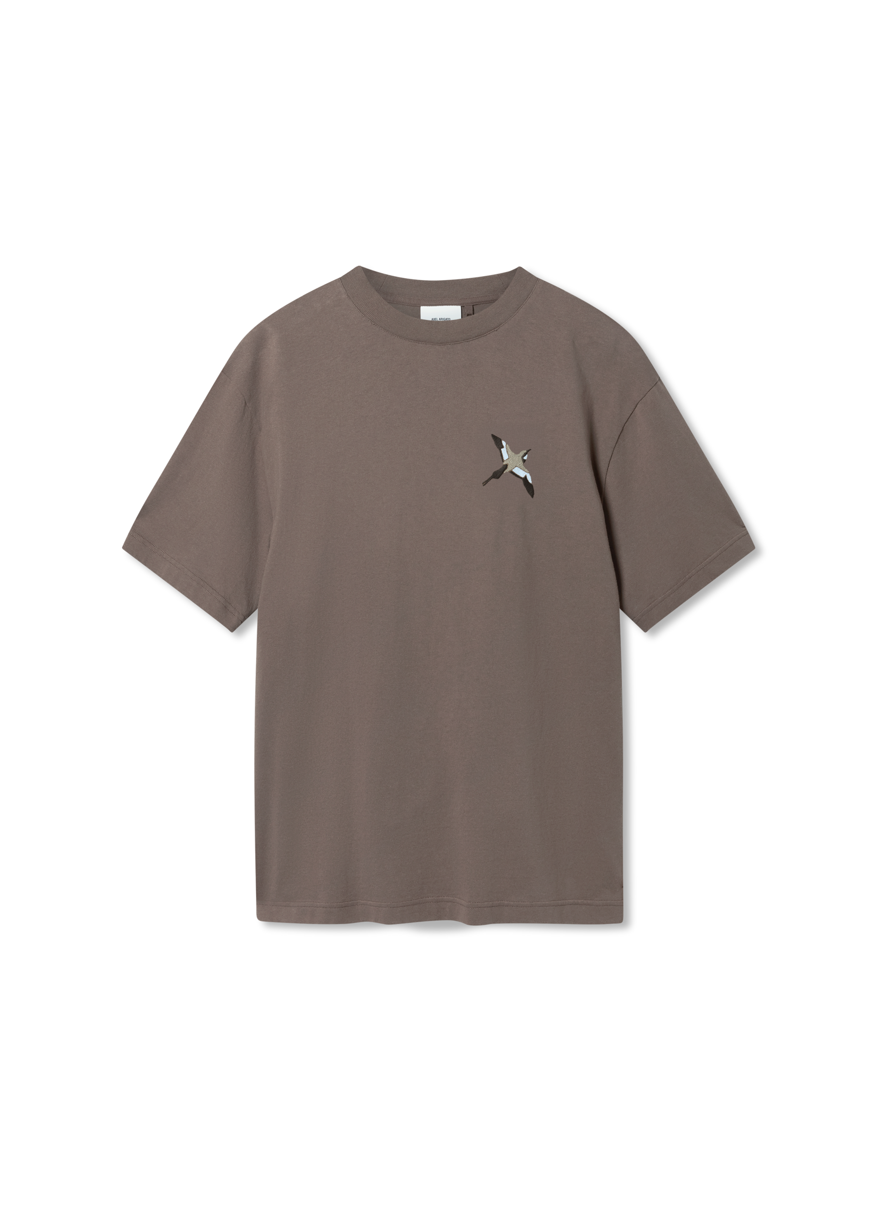 Micro Bee Bird T-Shirt - Coffee Brown