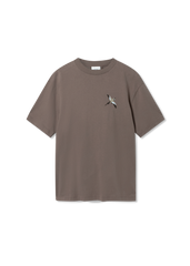Micro Bee Bird T-Shirt - Coffee Brown