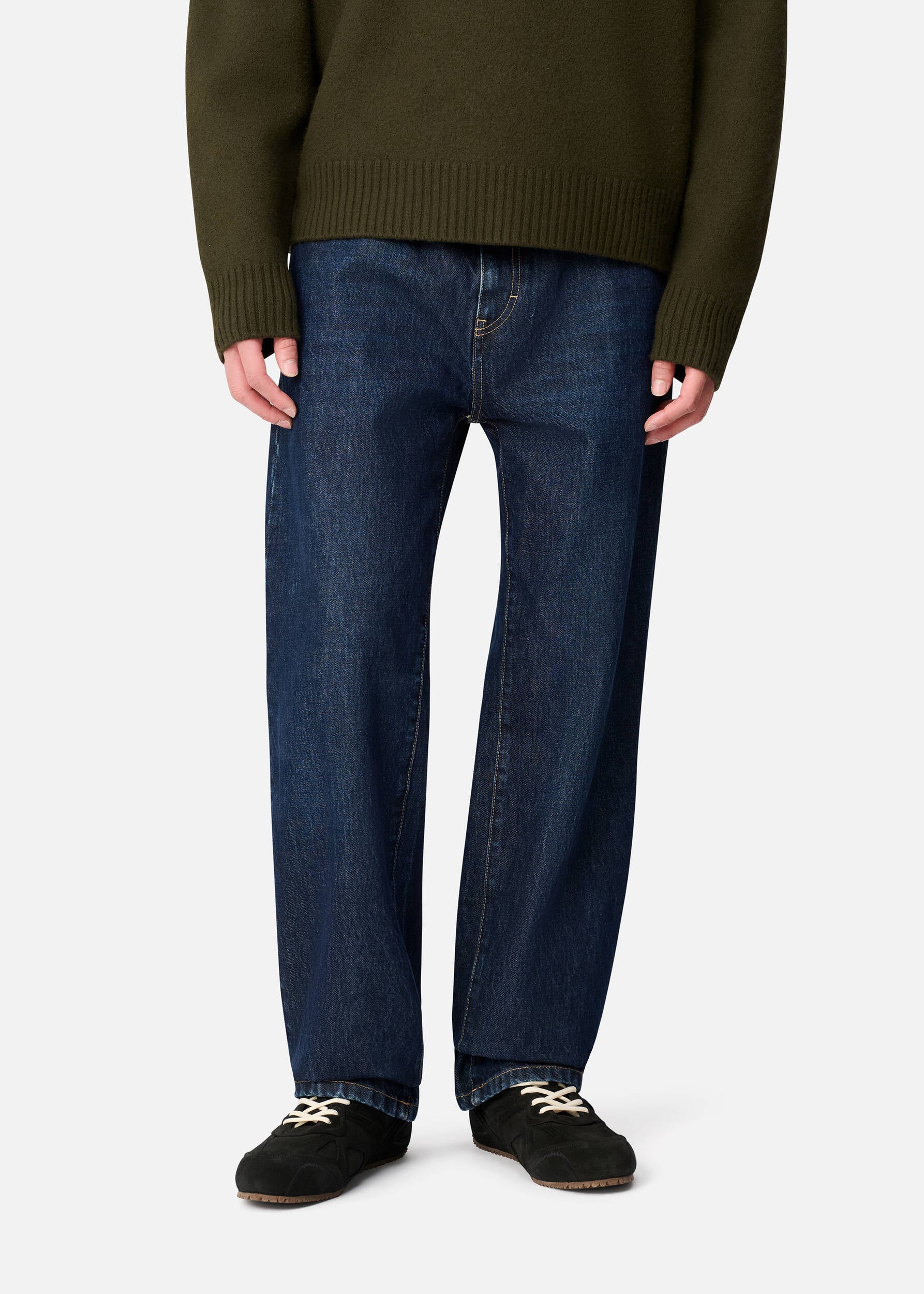 Archive Straight Jeans - Dark Blue
