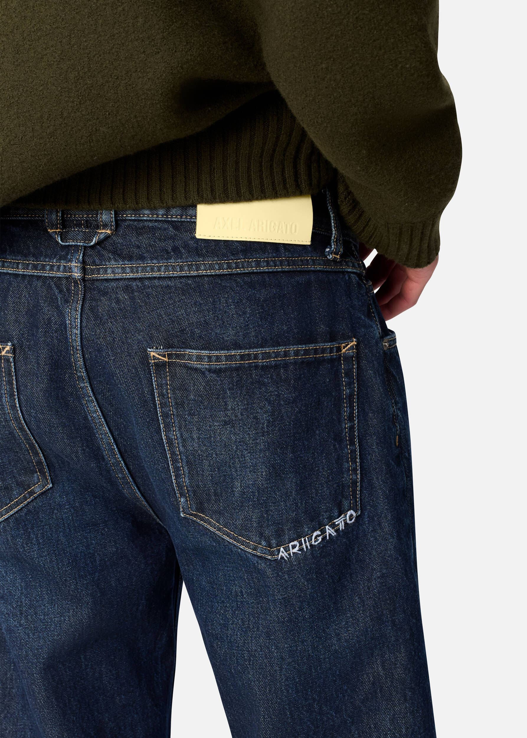 Archive Straight Jeans - Dark Blue