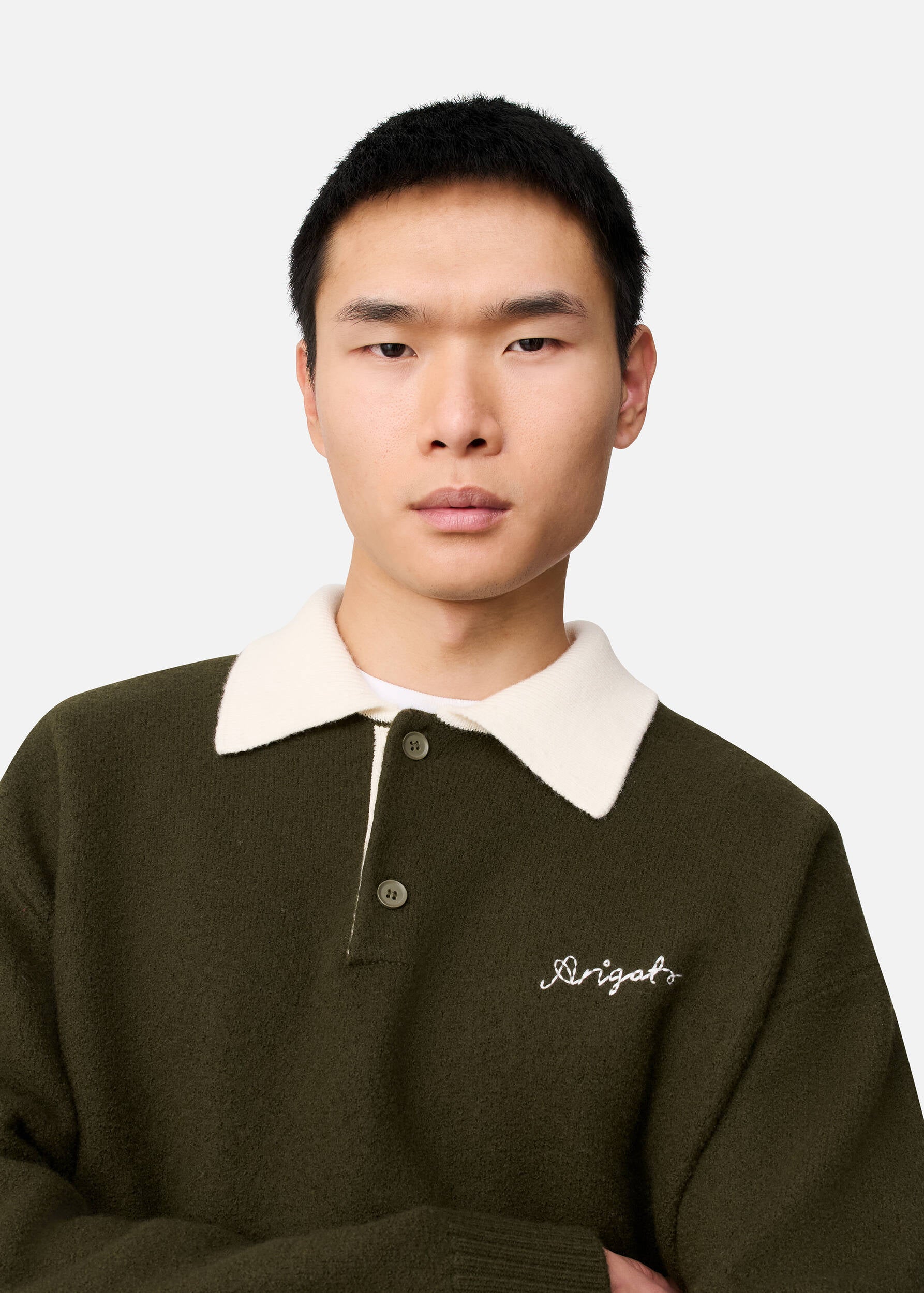 Sonny Polo Sweater - Dark Green