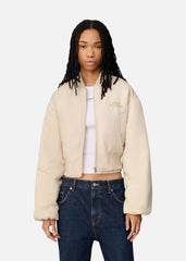 Lola Bomber Jacket - Beige