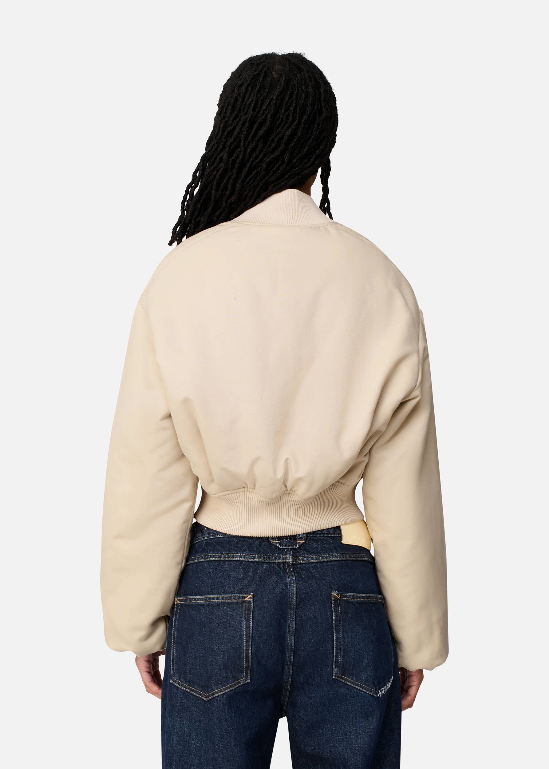 Lola Bomber Jacket - Beige