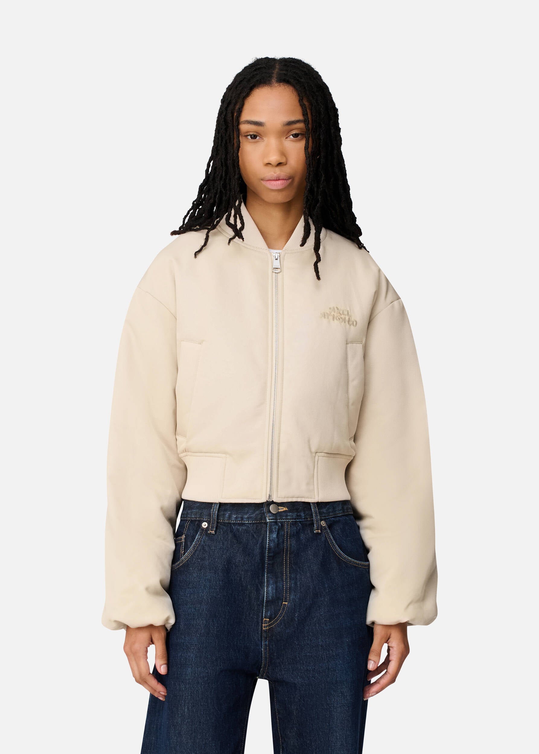 Lola Bomber Jacket - Beige