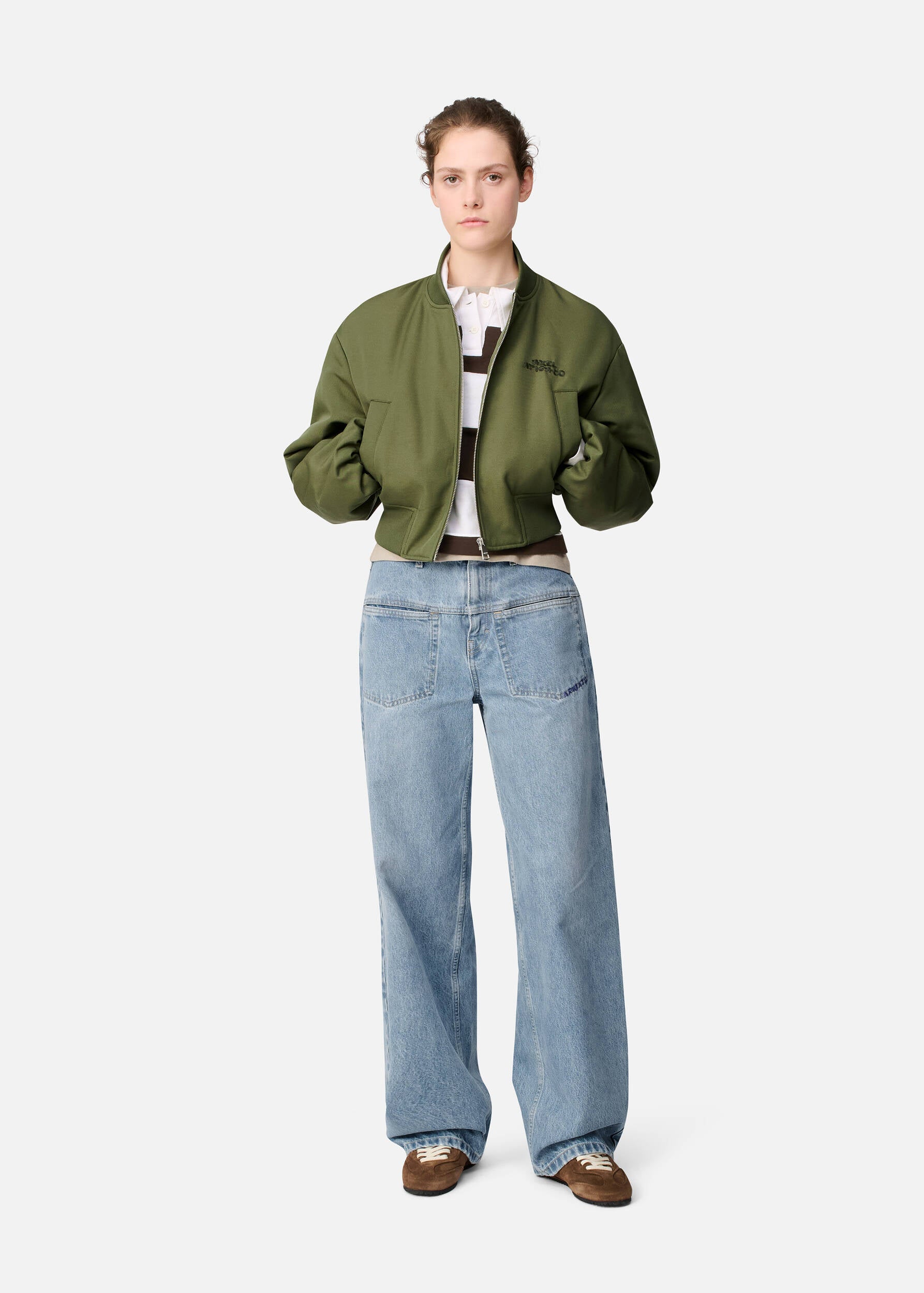 Lola Bomber Jacket - Green