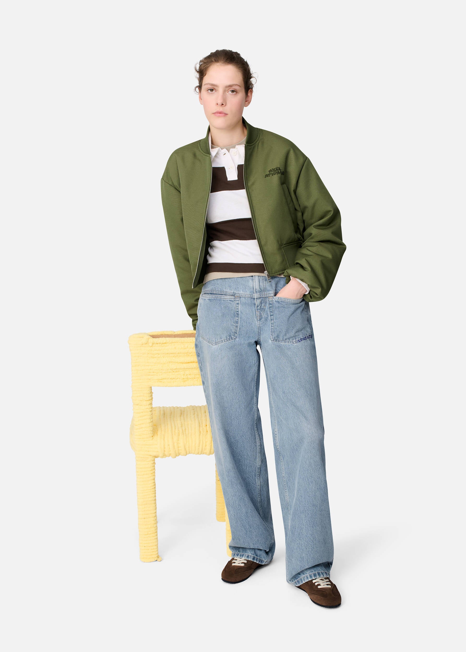 Lola Bomber Jacket - Green