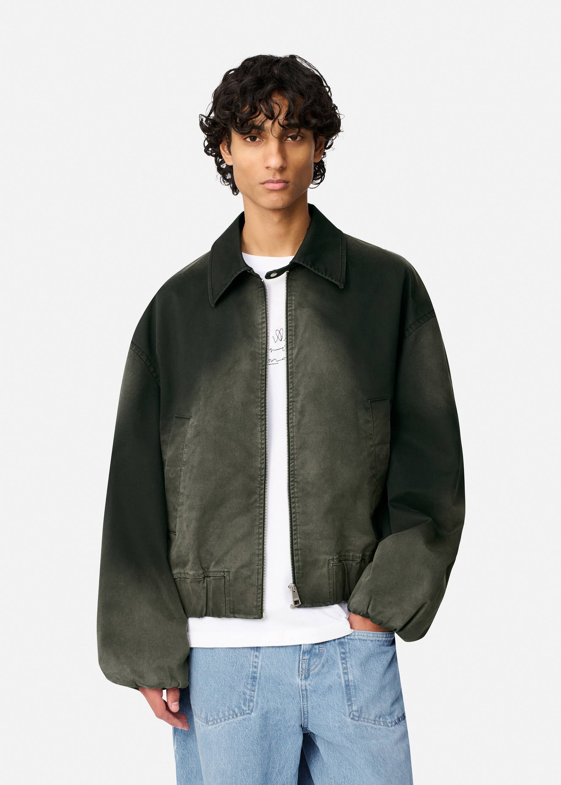Ellis Washed Jacket - Black