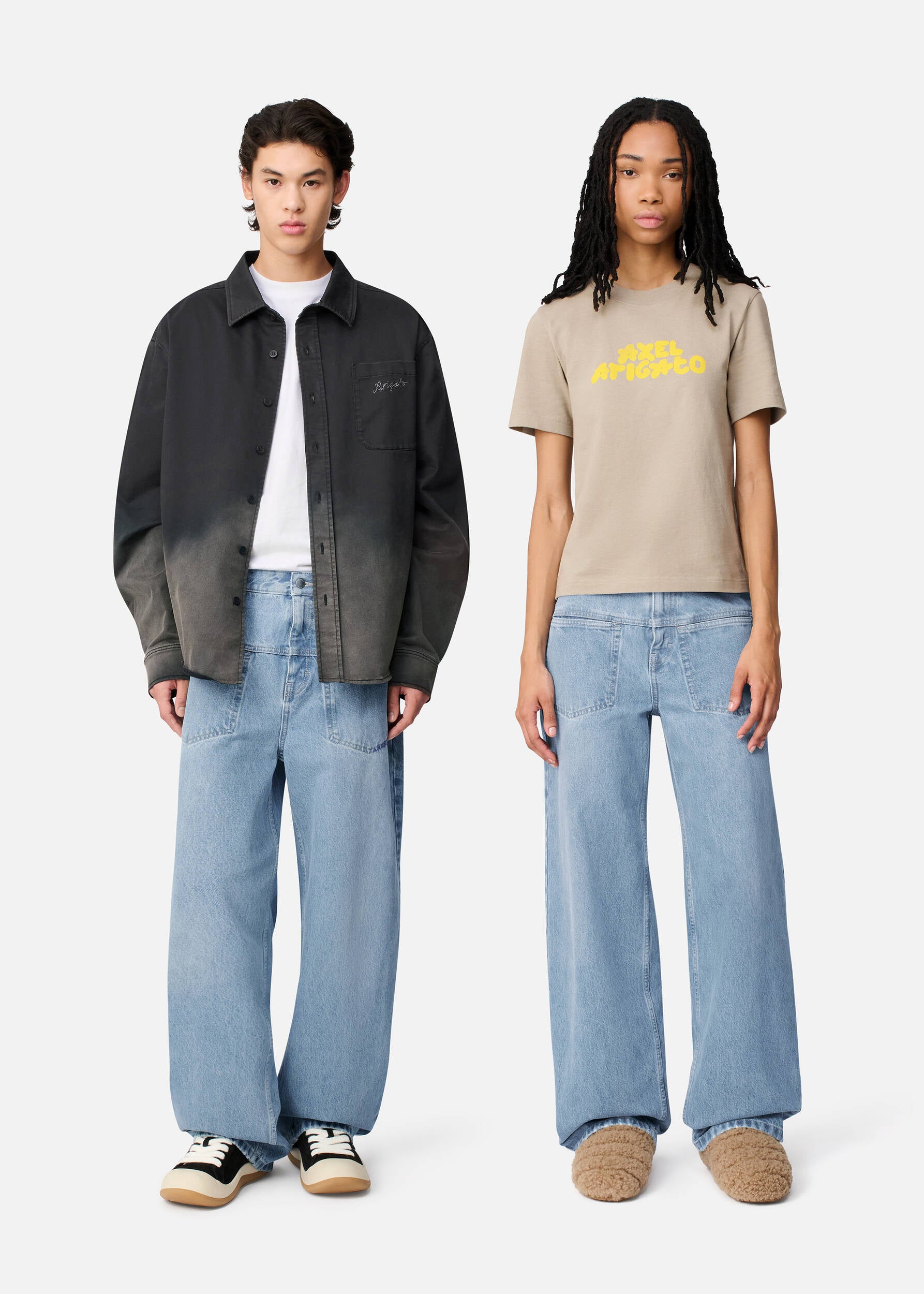 Invert Relaxed Jeans - Light Blue