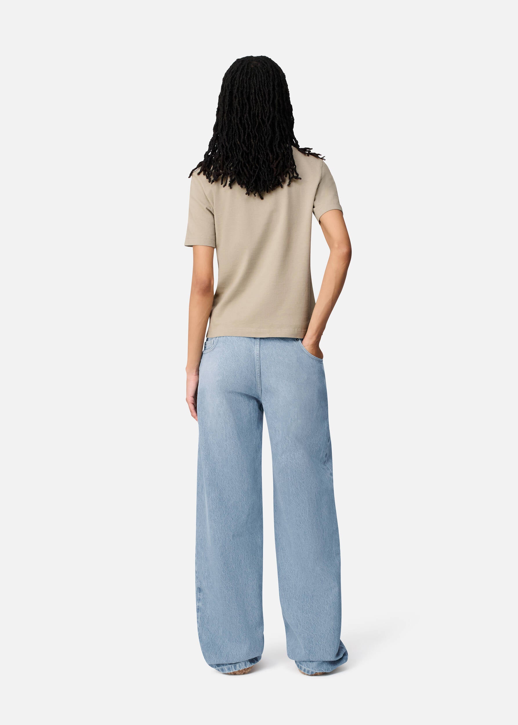 Invert Relaxed Jeans - Light Blue