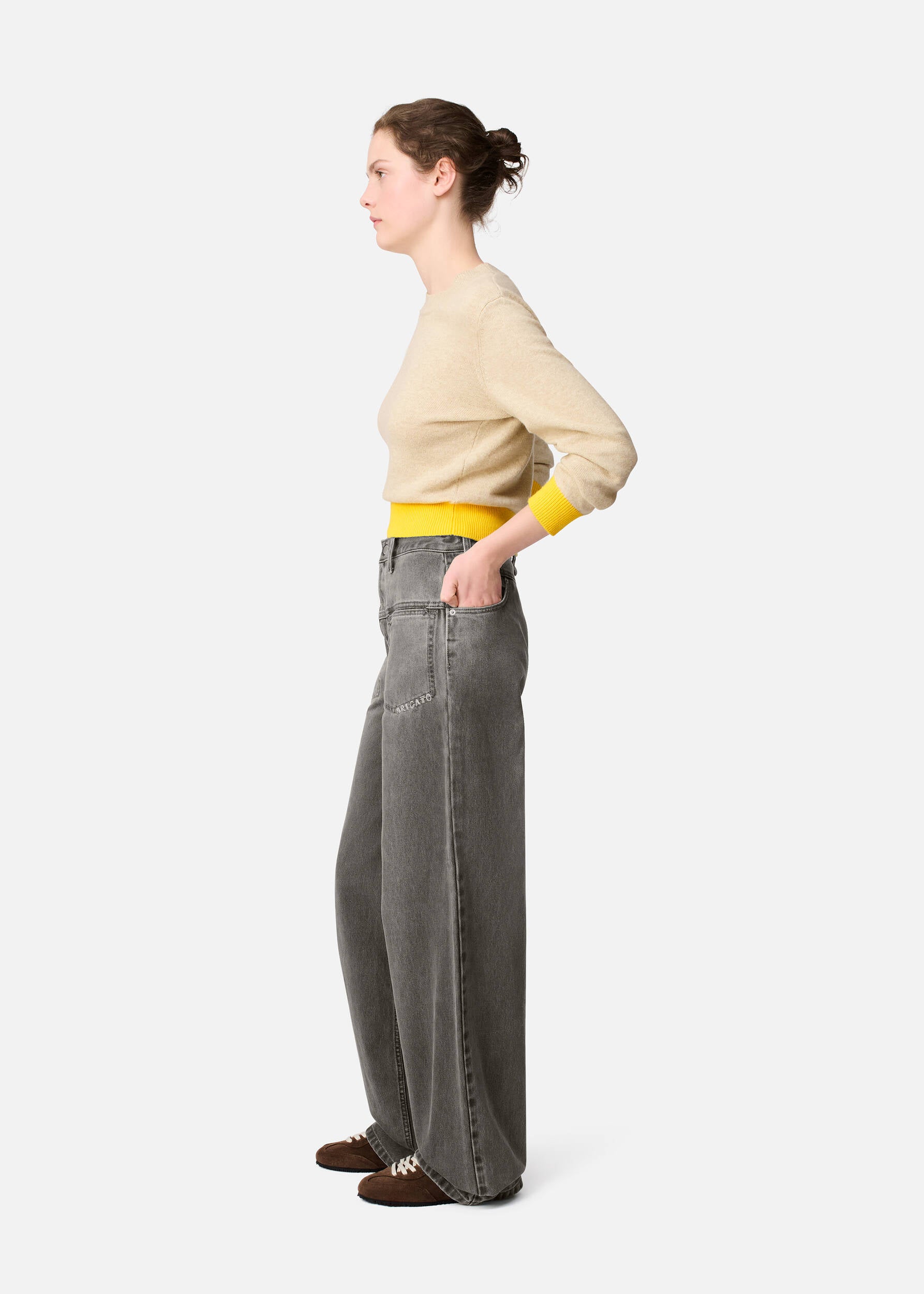 Invert Relaxed Jeans - Grey