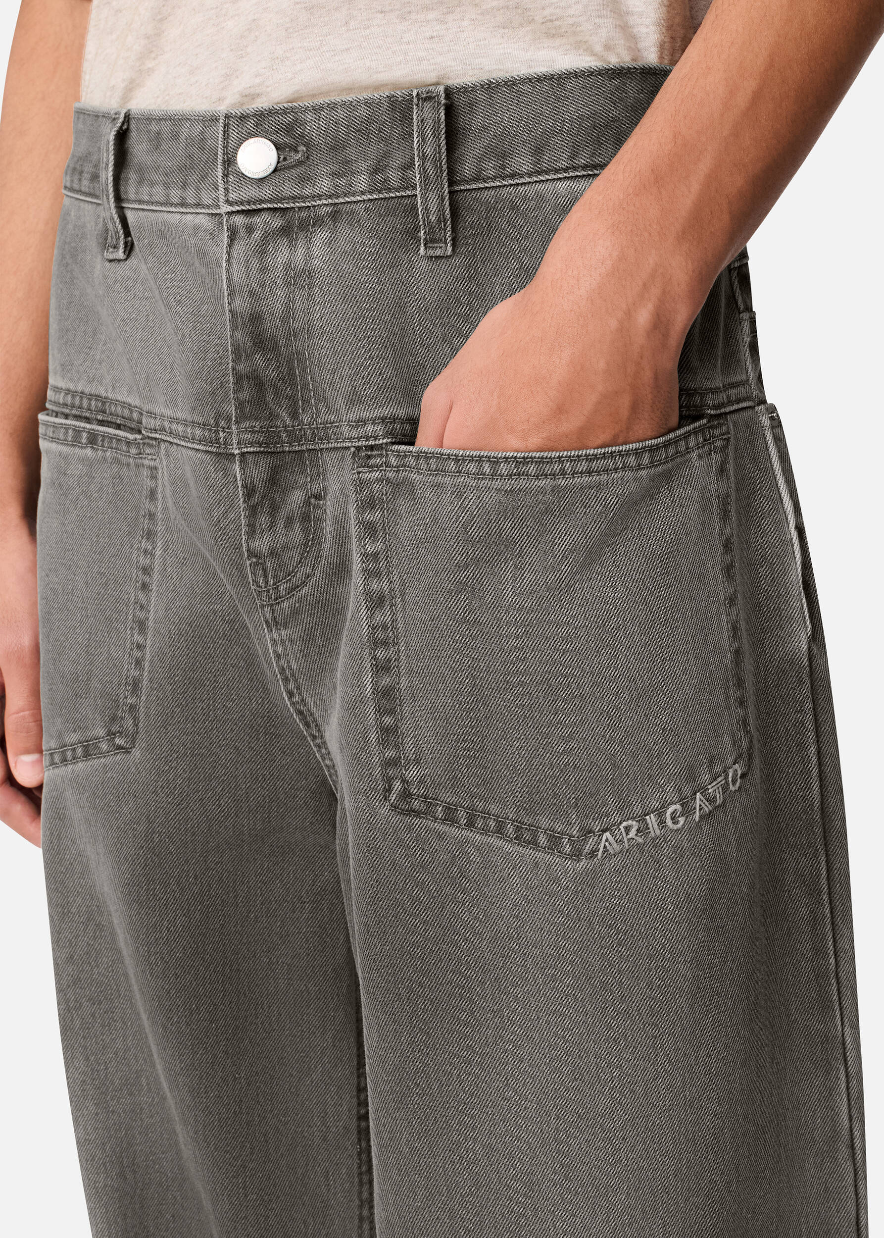 Invert Relaxed Jeans - Grey