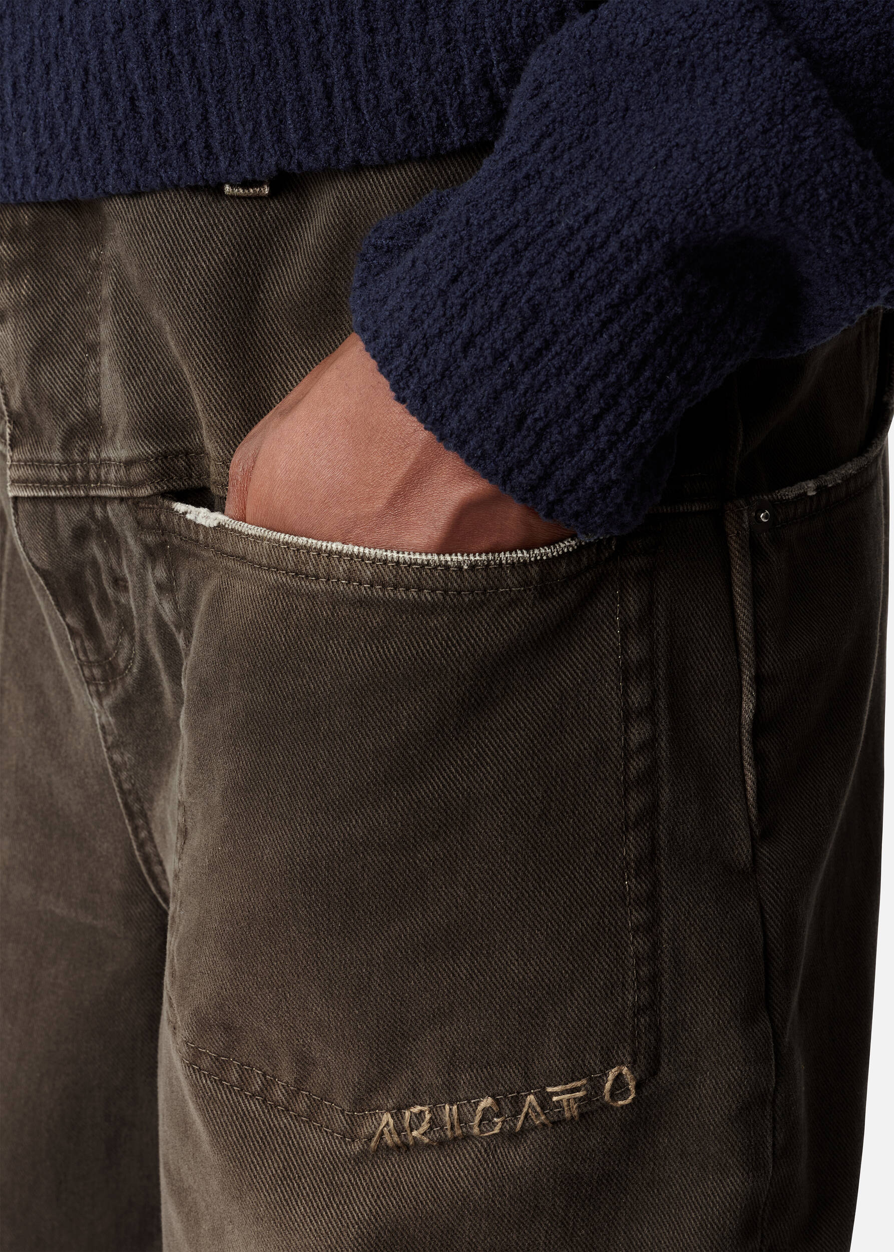 Invert Relaxed Jeans - Brown