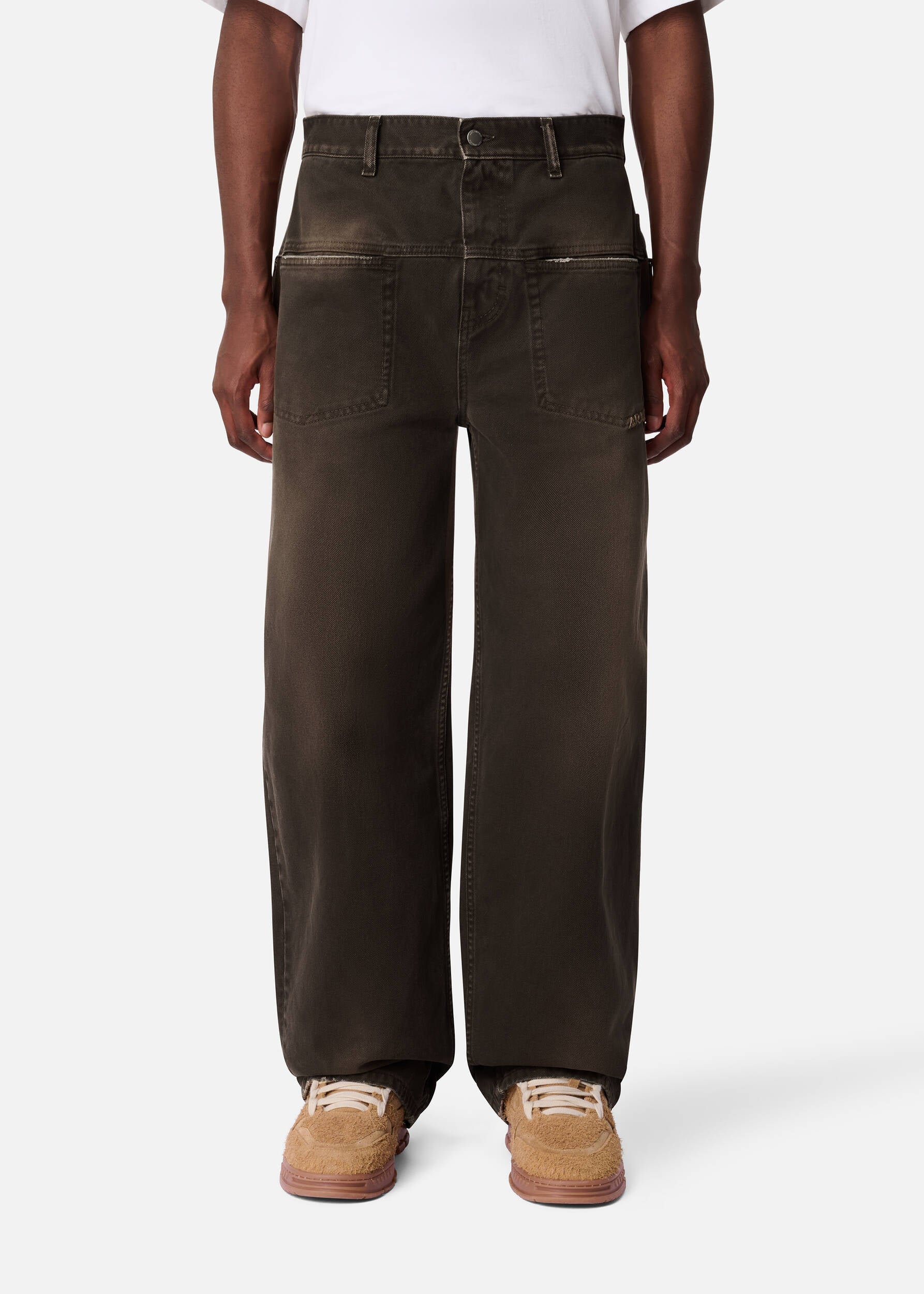 Invert Relaxed Jeans - Brown