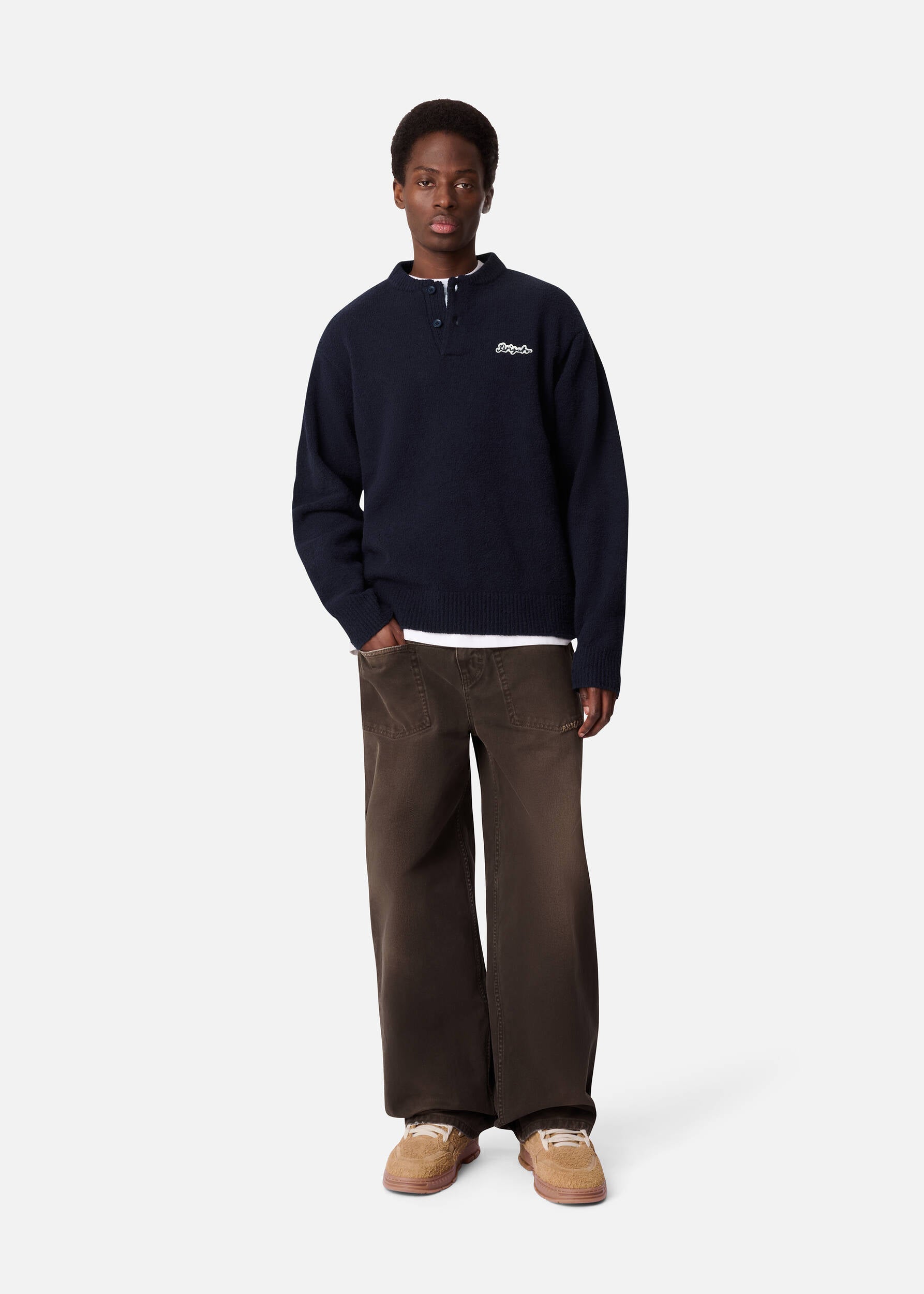 Invert Relaxed Jeans - Brown