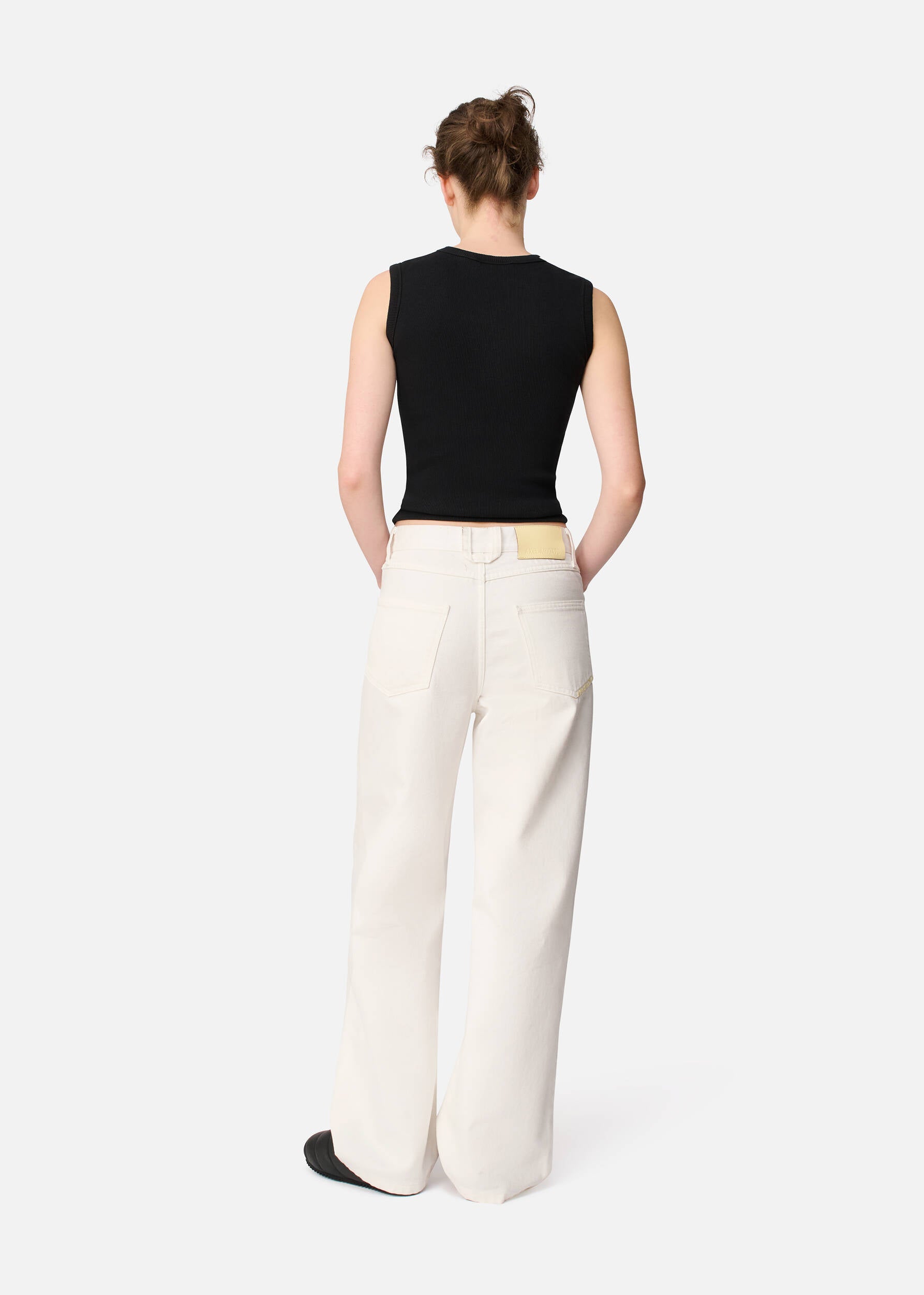 Lidia Straight Jeans - White