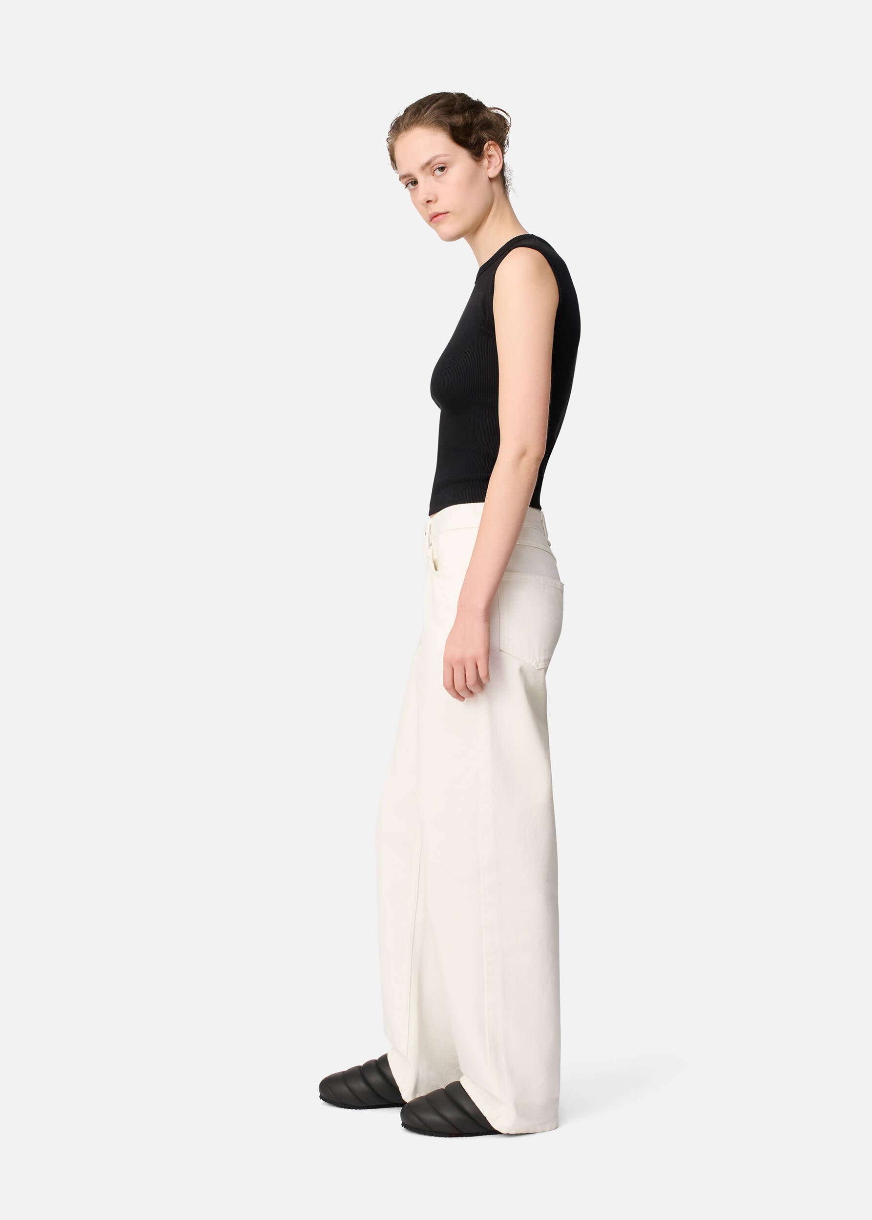 Lidia Straight Jeans - White