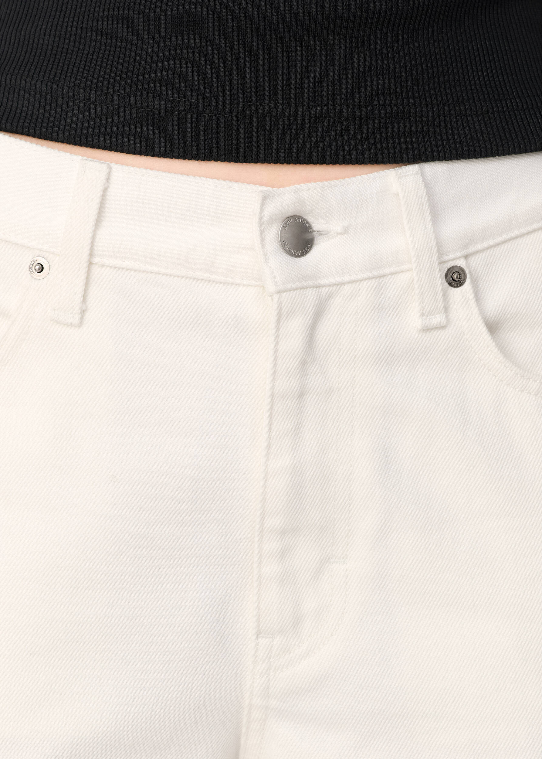 Lidia Straight Jeans - White