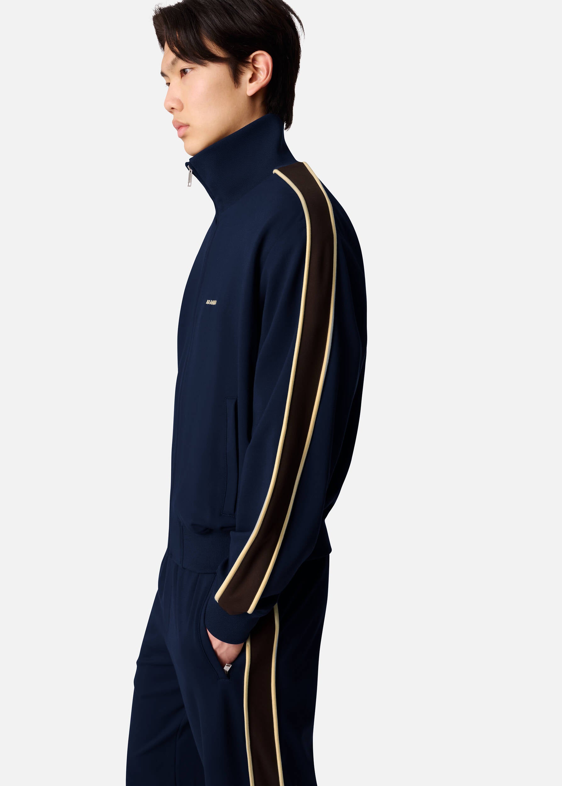 Curb Track Jacket - Navy