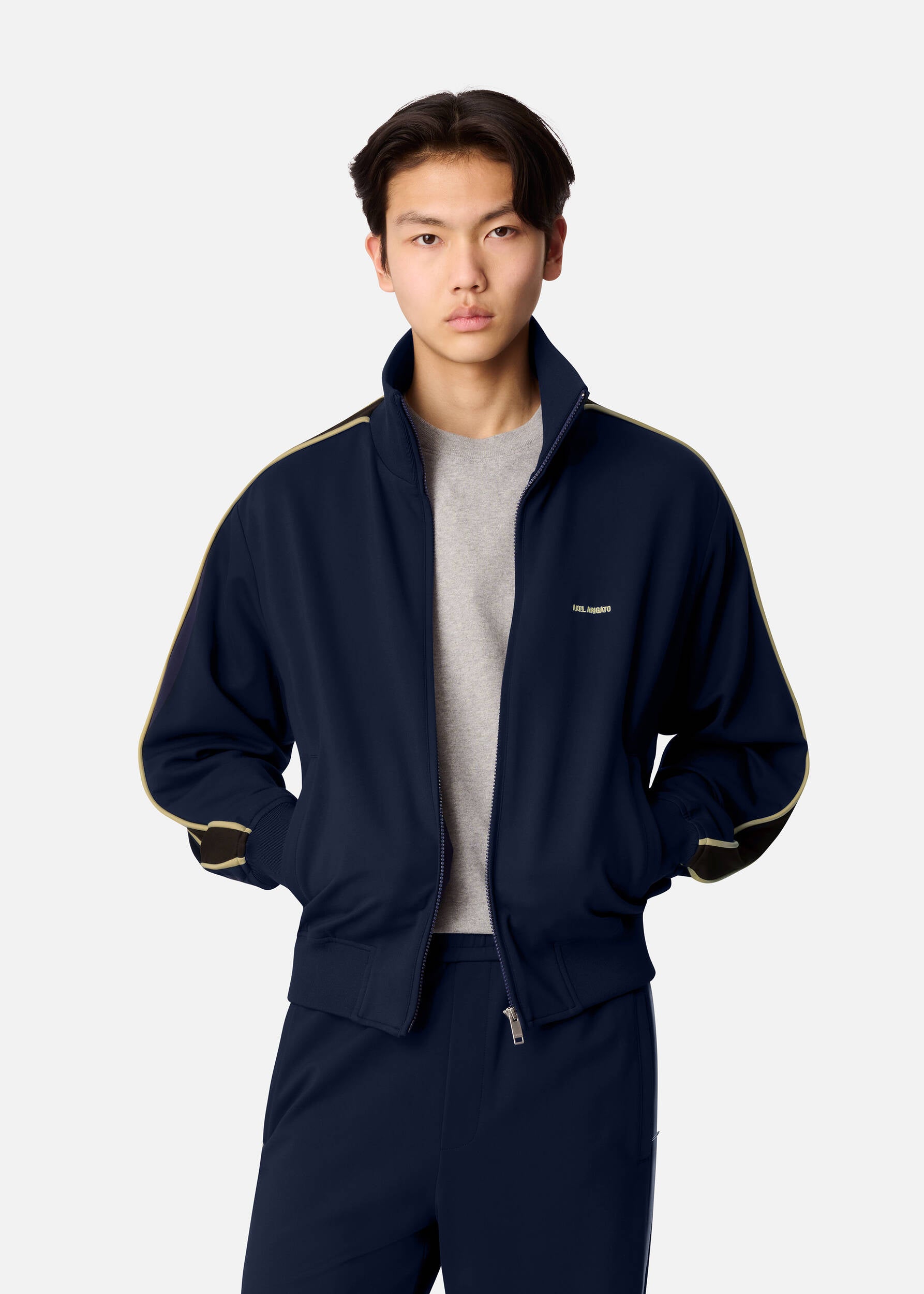 Curb Track Jacket - Navy